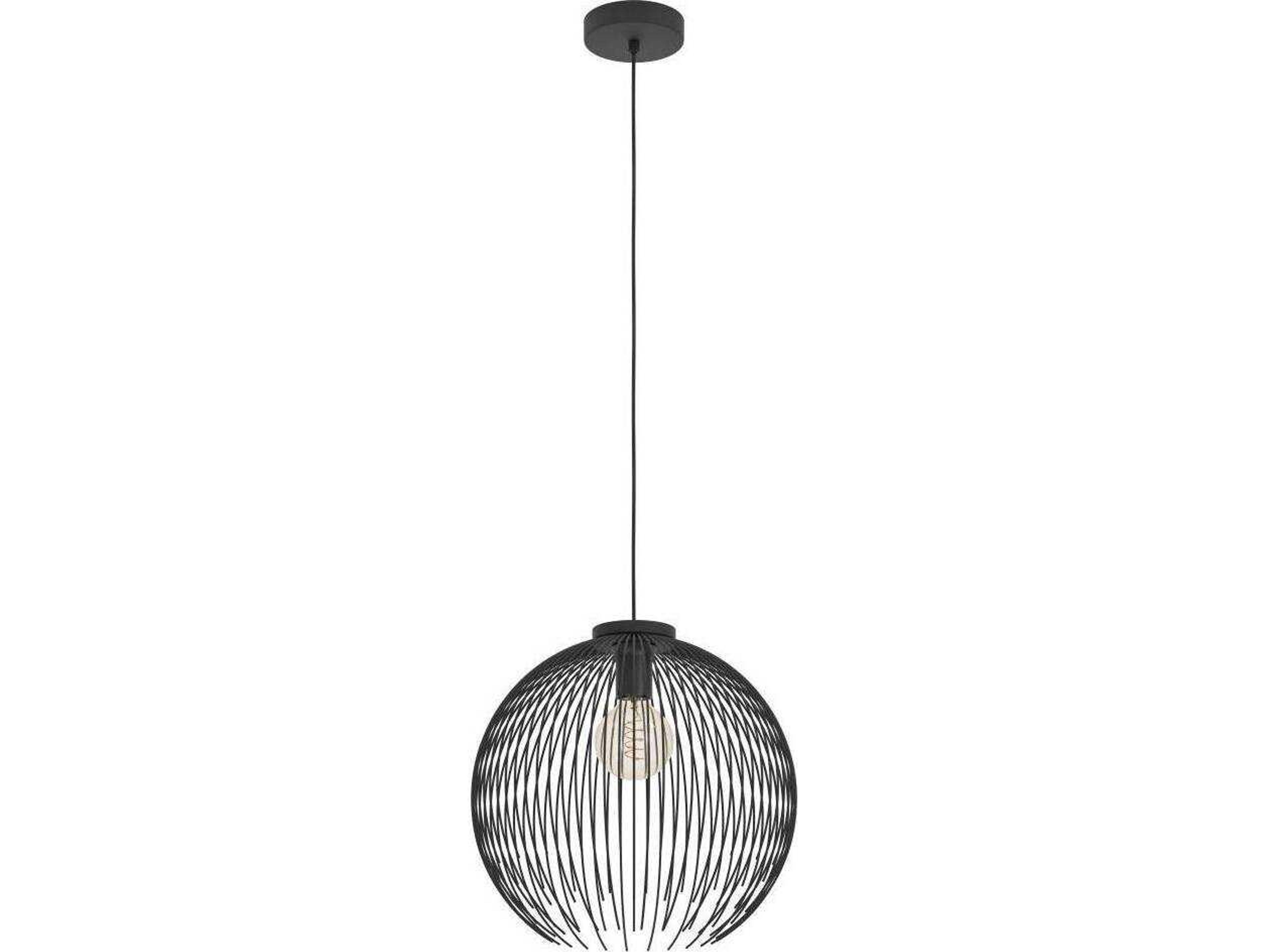 Venezuela 1-Light Black Pendant