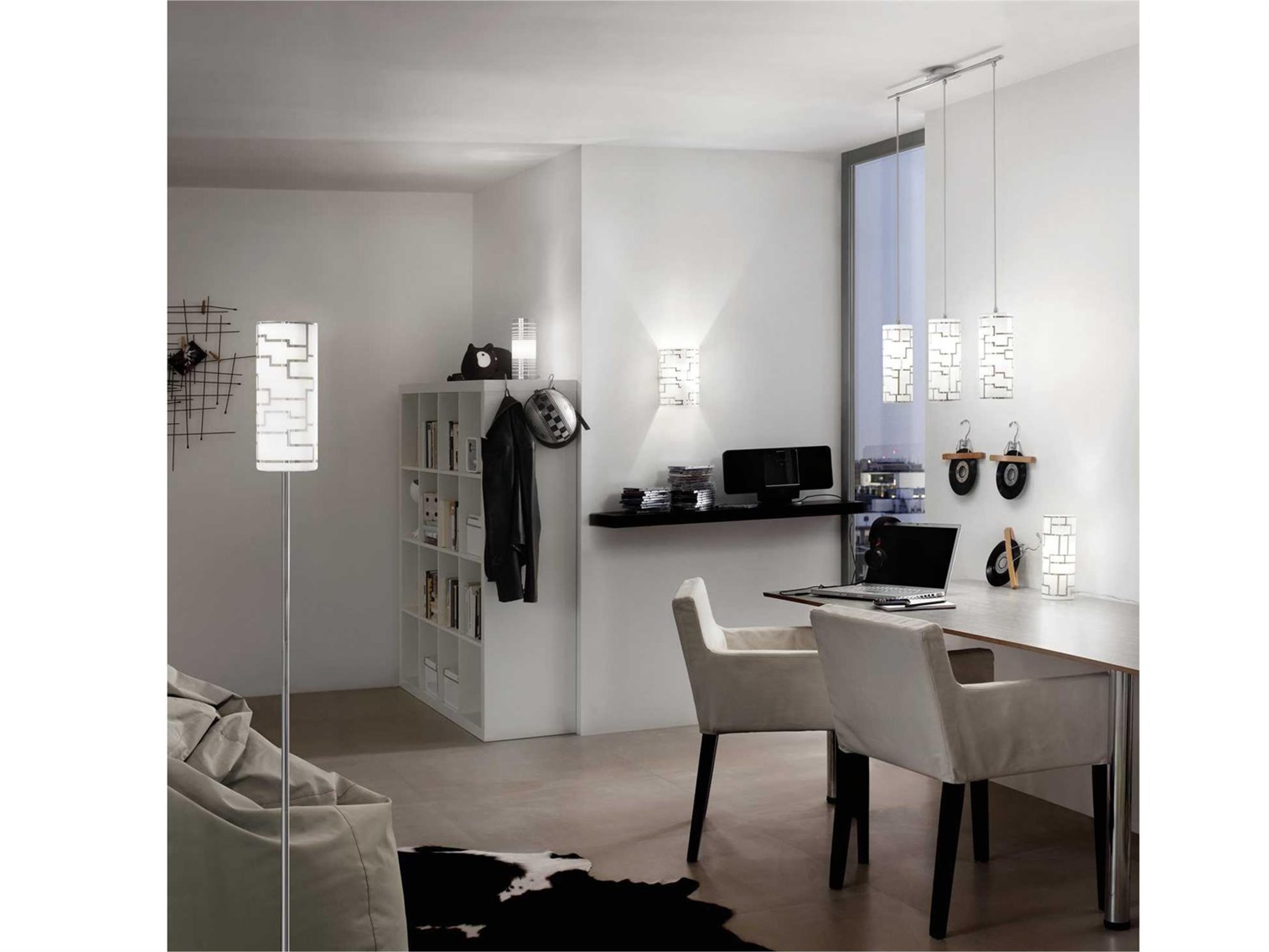 Eglo Bayman 1-Light Chrome Wall Sconce