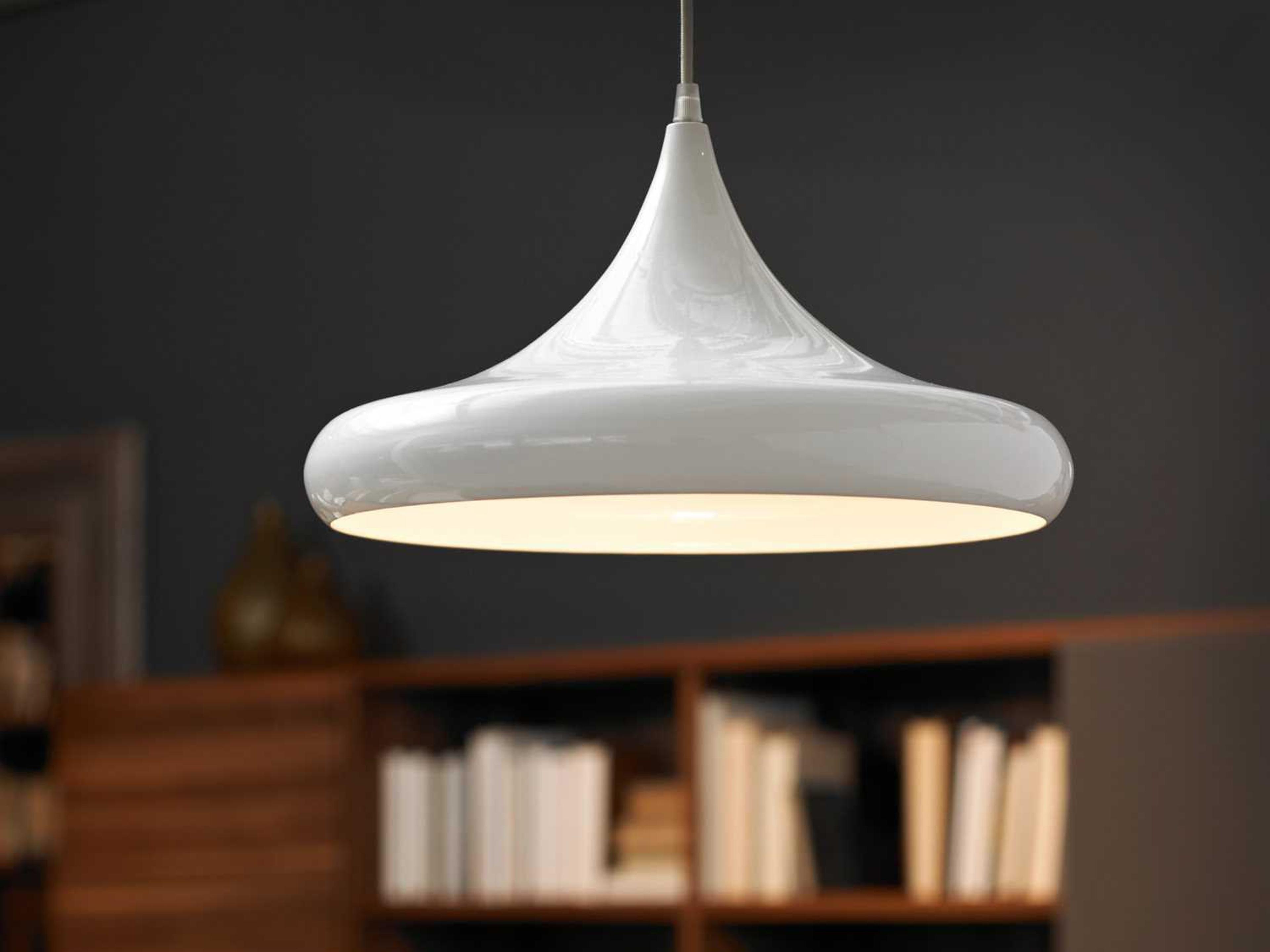 Eglo Coretto 1-Light White Pendant