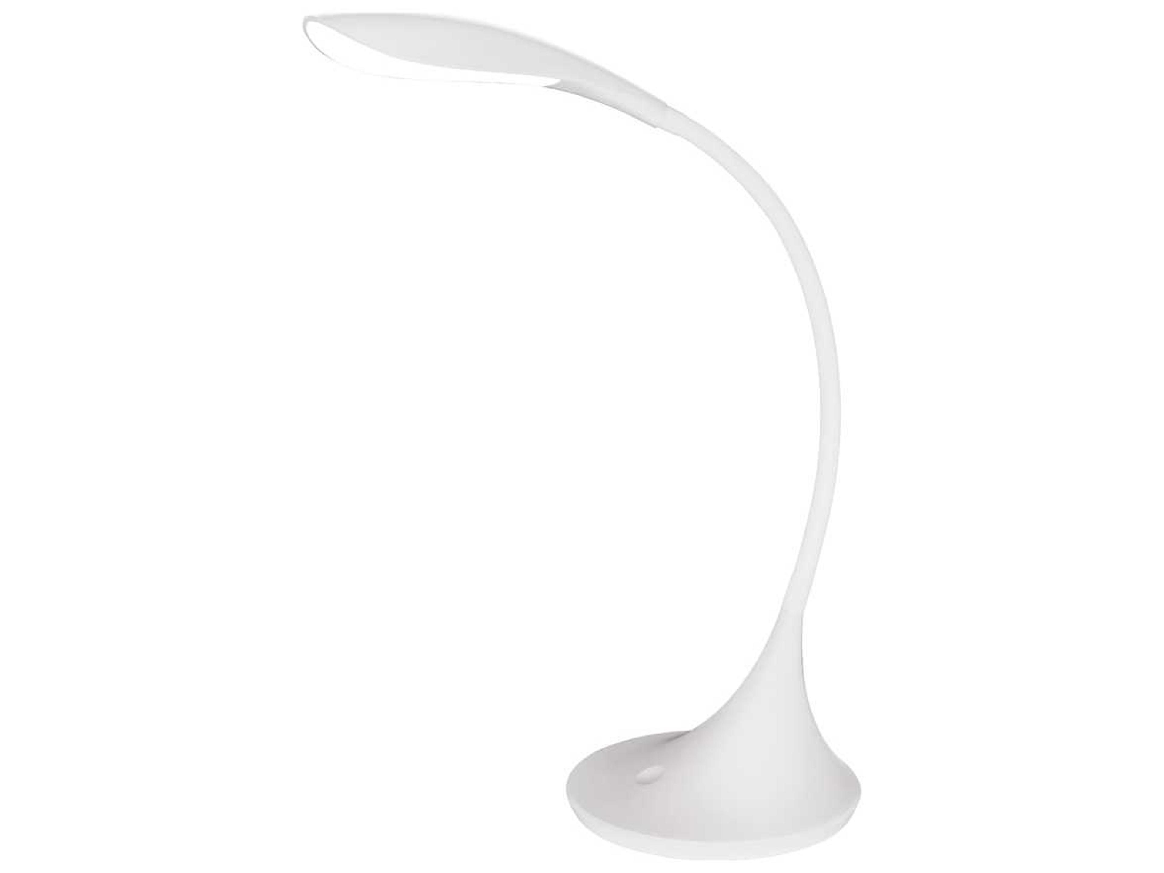 Dambera Matte White Desk Lamp