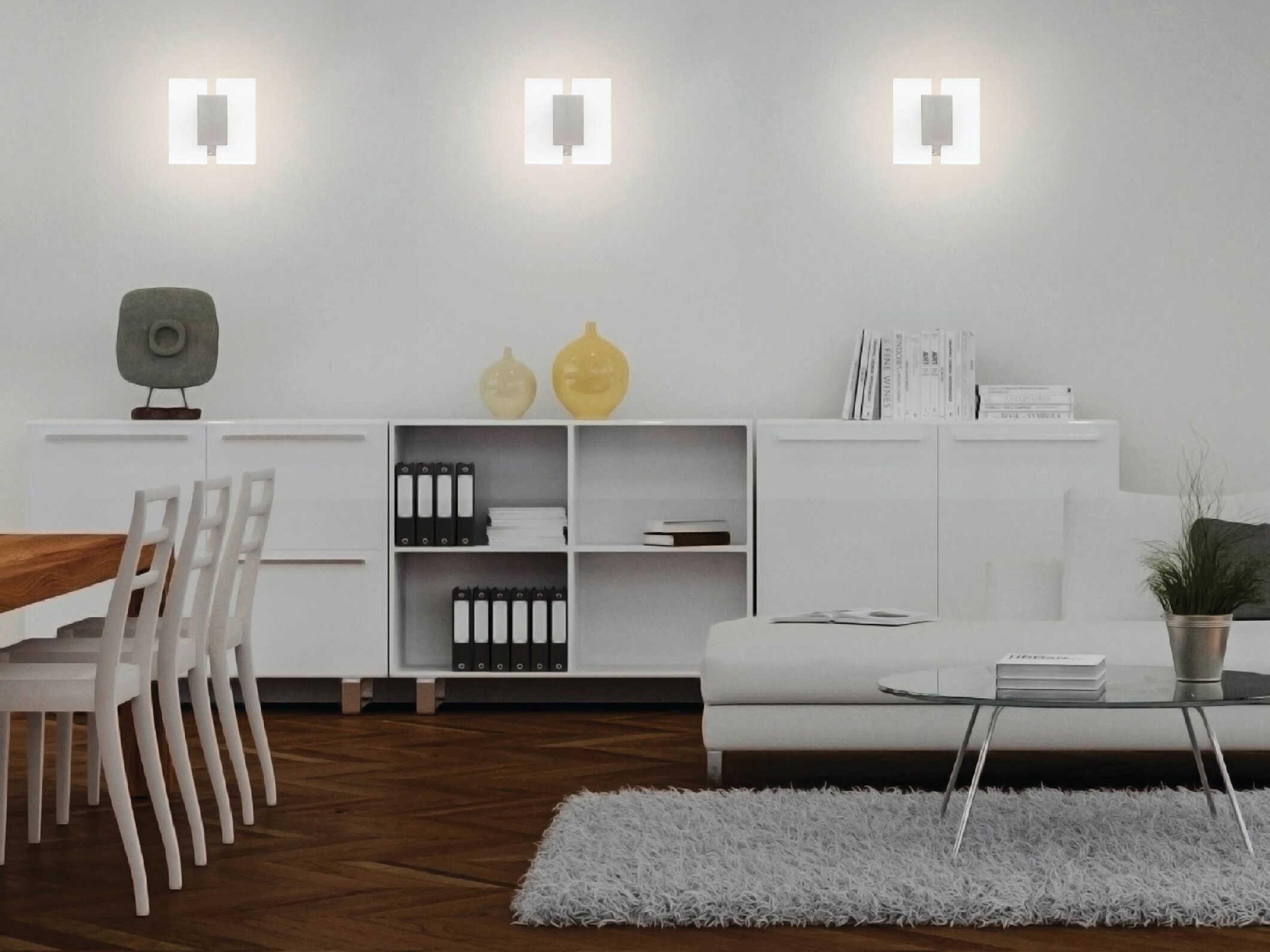 Eglo Metrass 1-Light Matte Nickel Wall Sconce