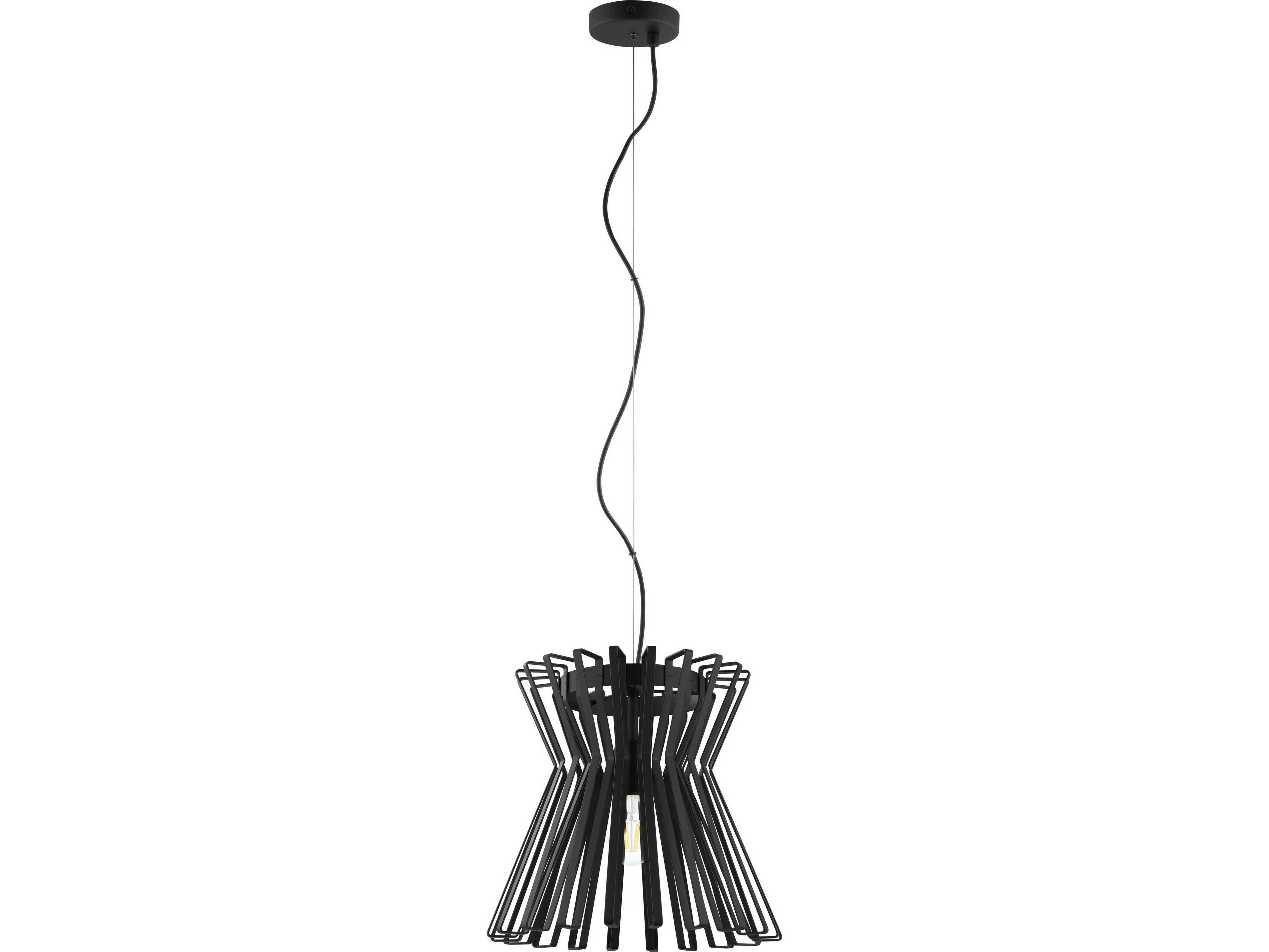 Locubin 1-Light Black Pendant