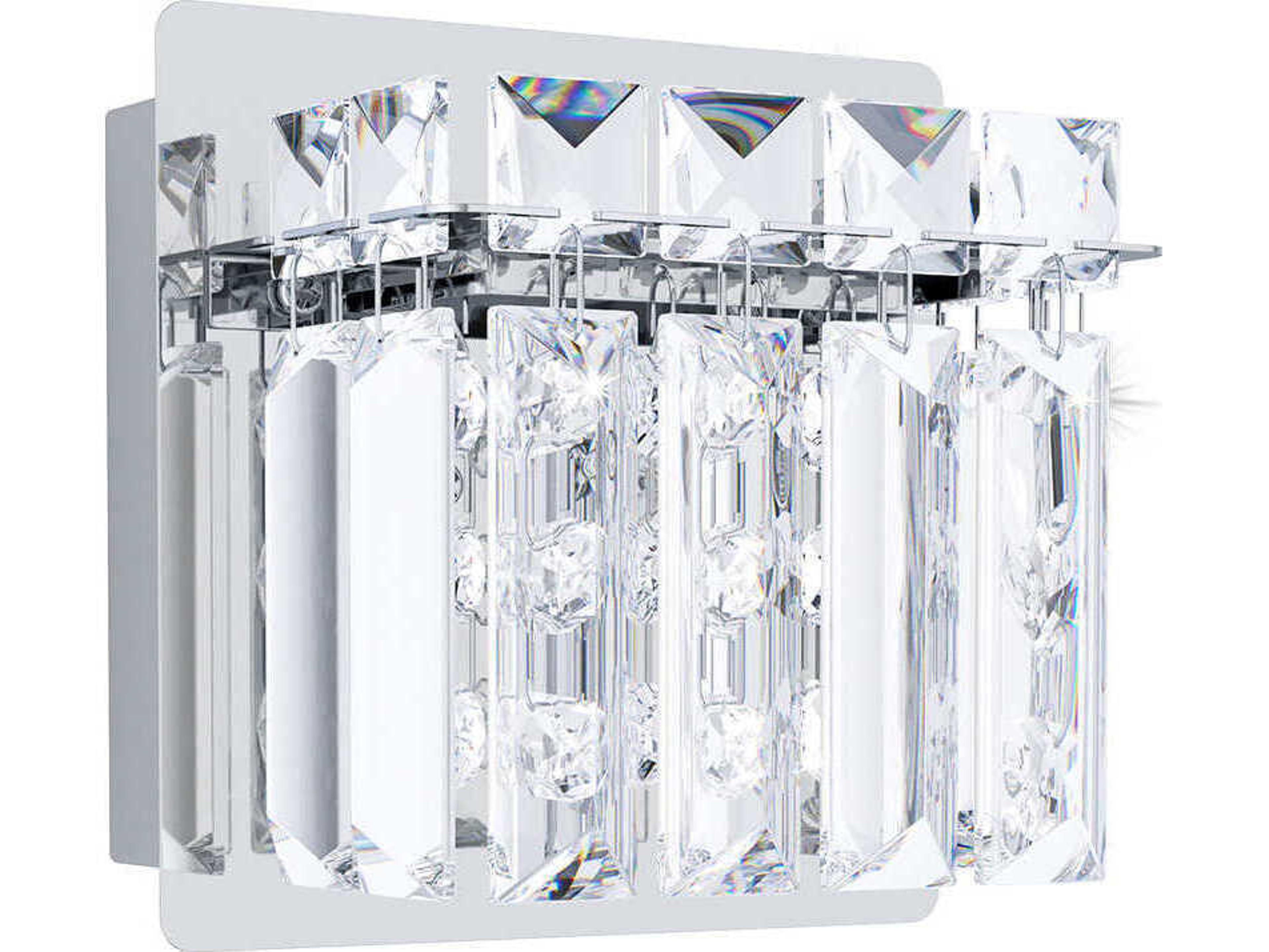 Eglo Fuetescusa 1-Light Chrome Wall Sconce