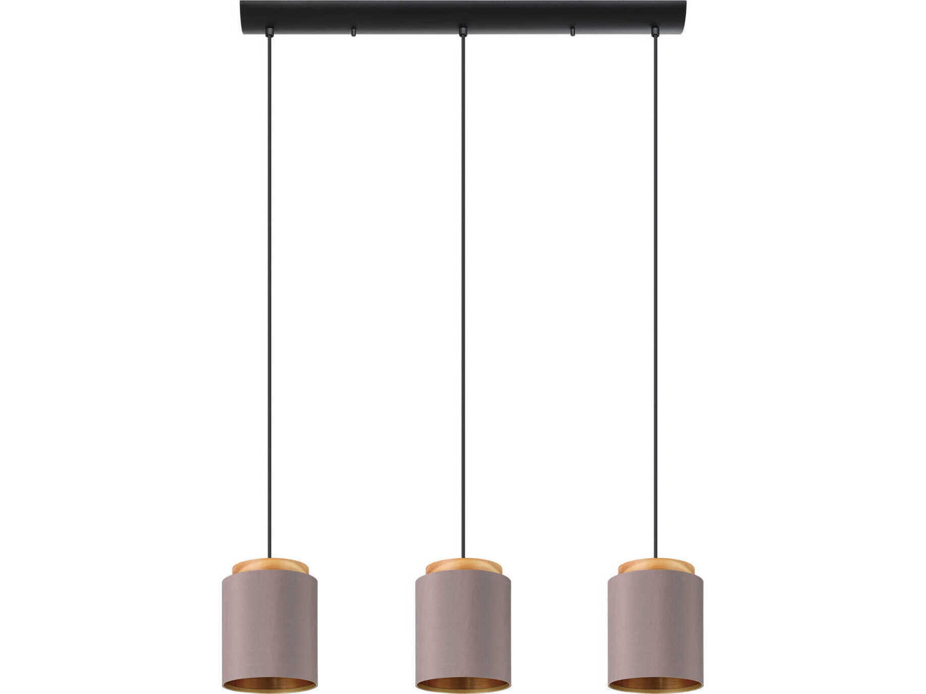 Albariza 3-Light Black Island Pendant