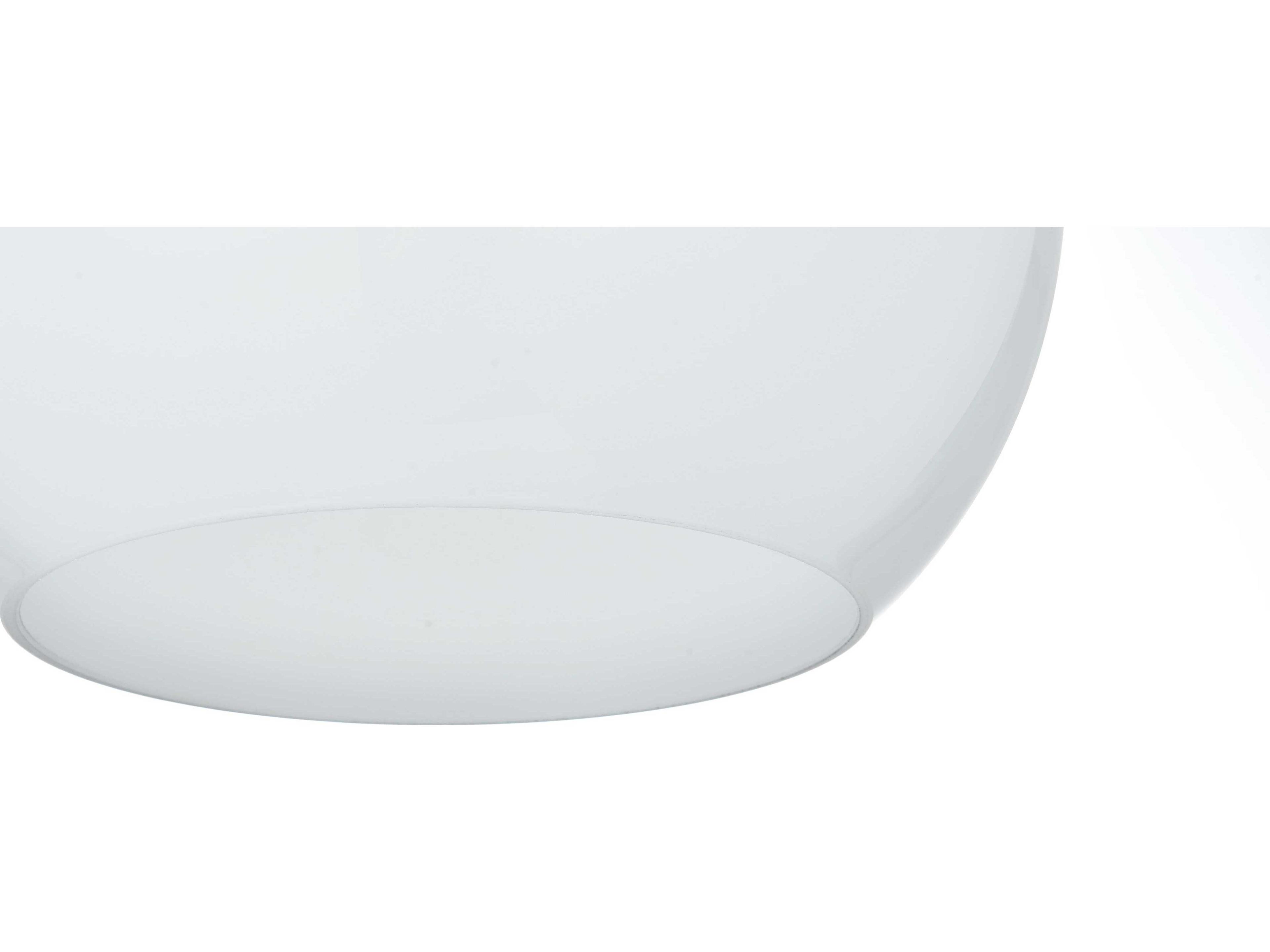 Elegant Lighting Baxter 1-Light Satin Gold Globe Semi Flush Mount