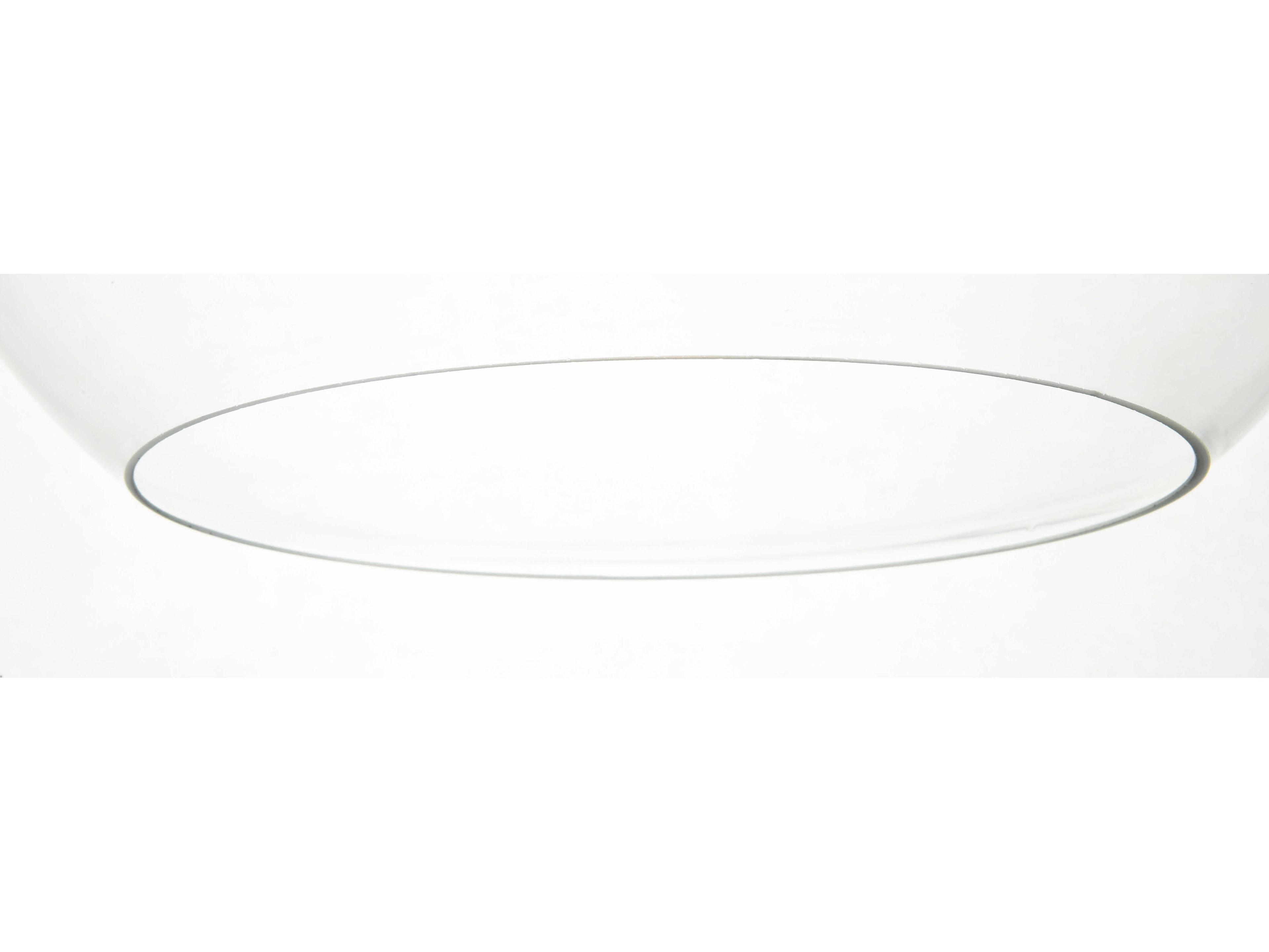 Elegant Lighting Baxter 1-Light Chrome And Clear Glass Globe Pendant