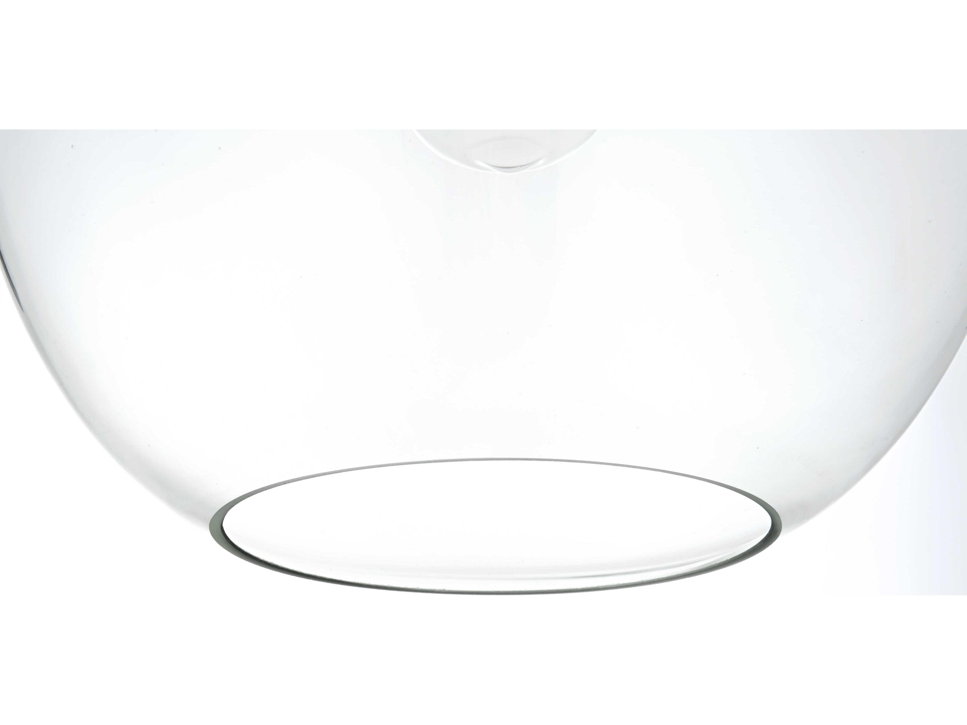 Elegant Lighting Baxter 1-Light Satin Gold Globe Mini Pendant