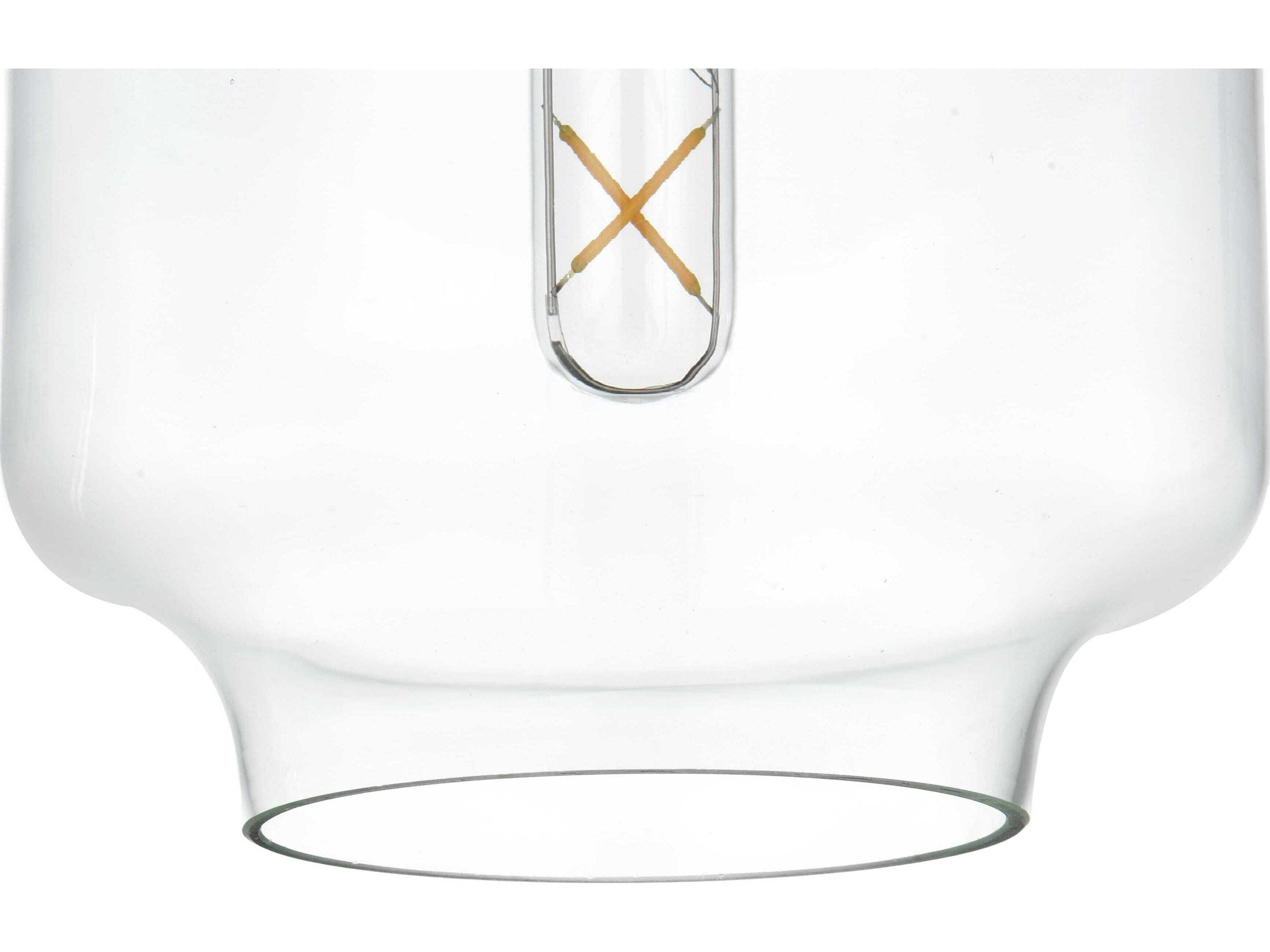 Elegant Lighting Ashwell 1-Light Satin Gold Mini Pendant