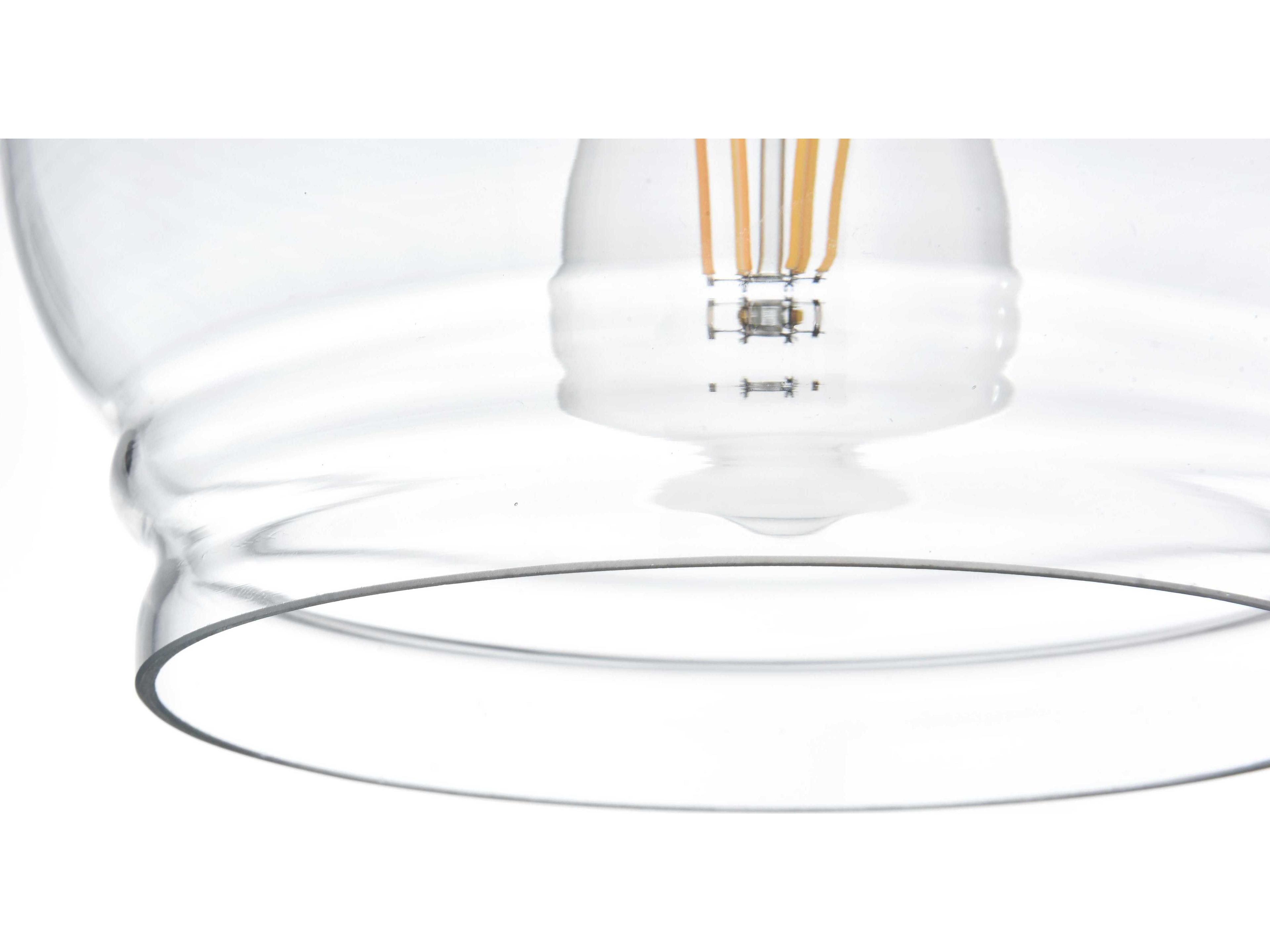 Elegant Lighting Kenna 1-Light Satin Gold Mini Pendant