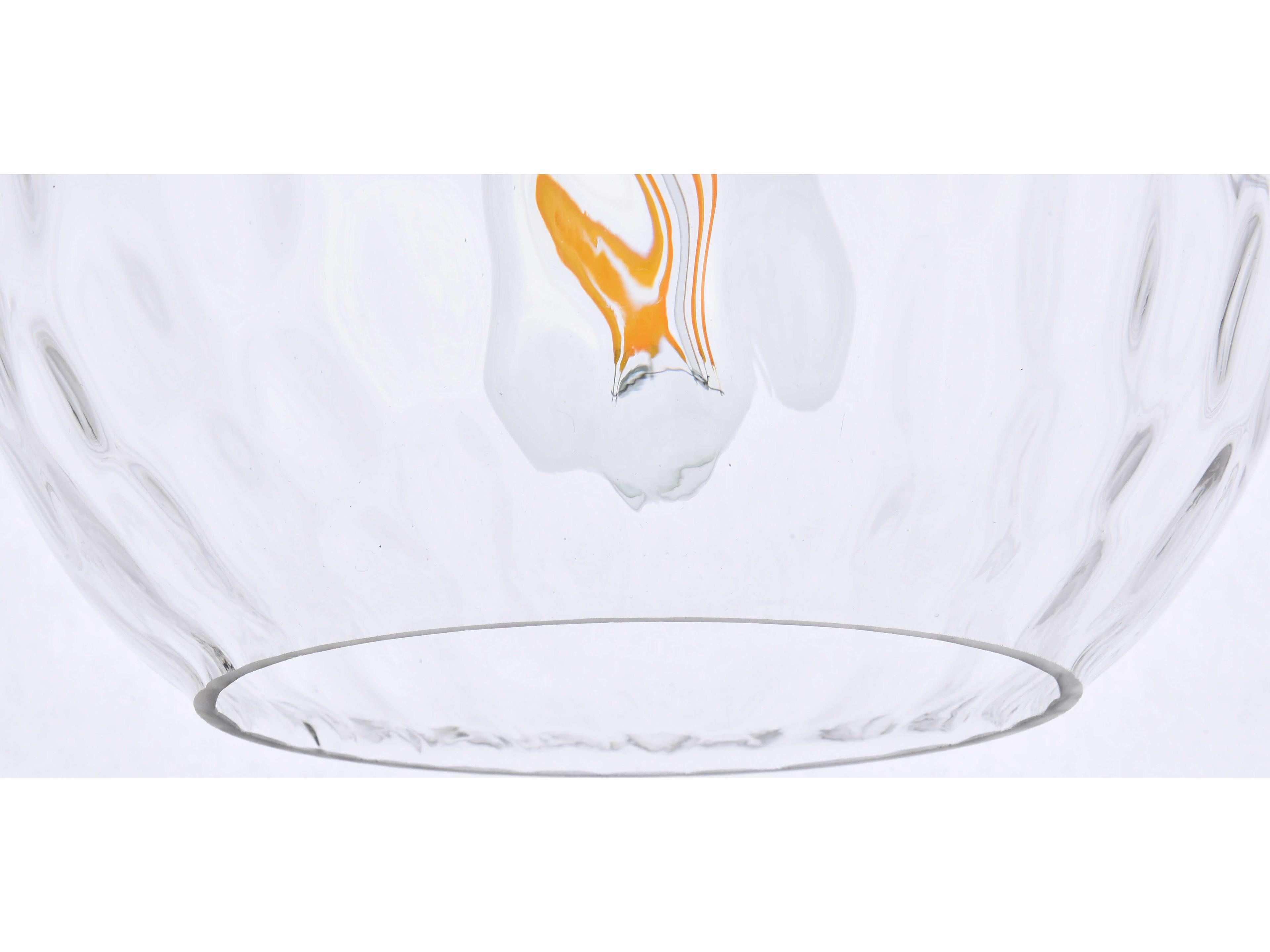 Elegant Lighting Cashel 1-Light Brass And Clear Glass Globe Mini Pendant