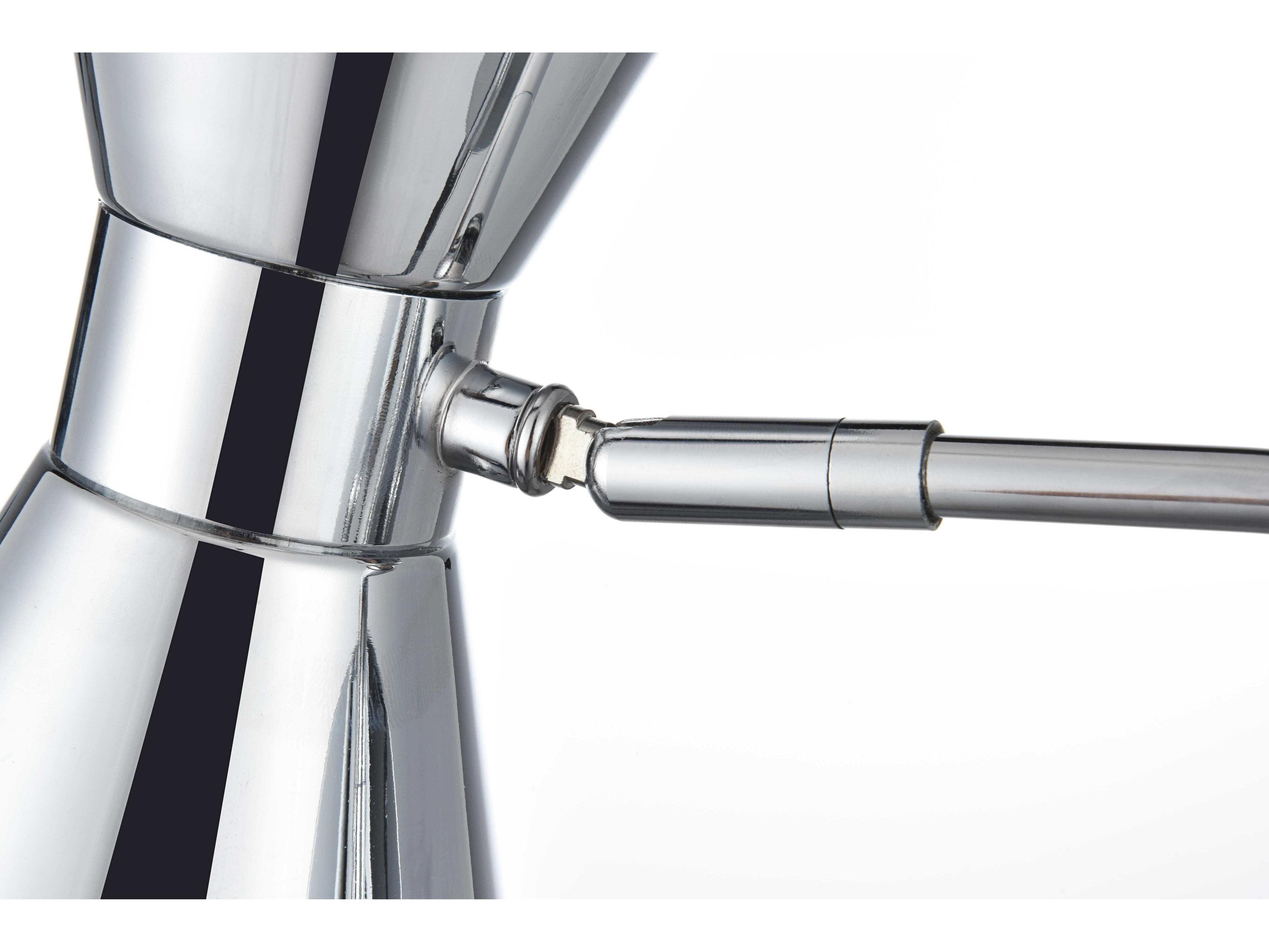 Elegant Lighting Halycon 1-Light Chrome Wall Sconce