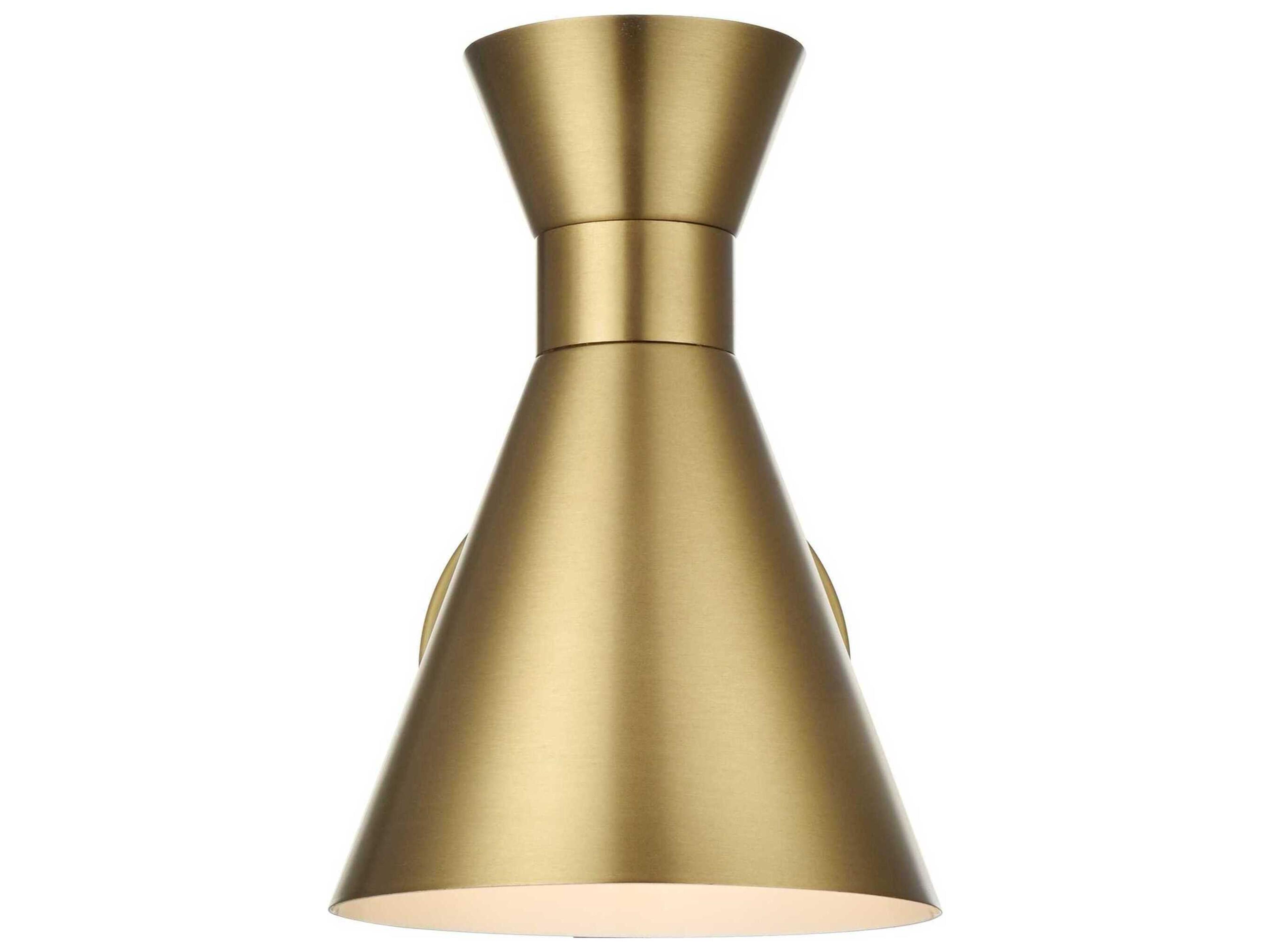 Elegant Lighting Halycon 1-Light Satin Gold Wall Sconce