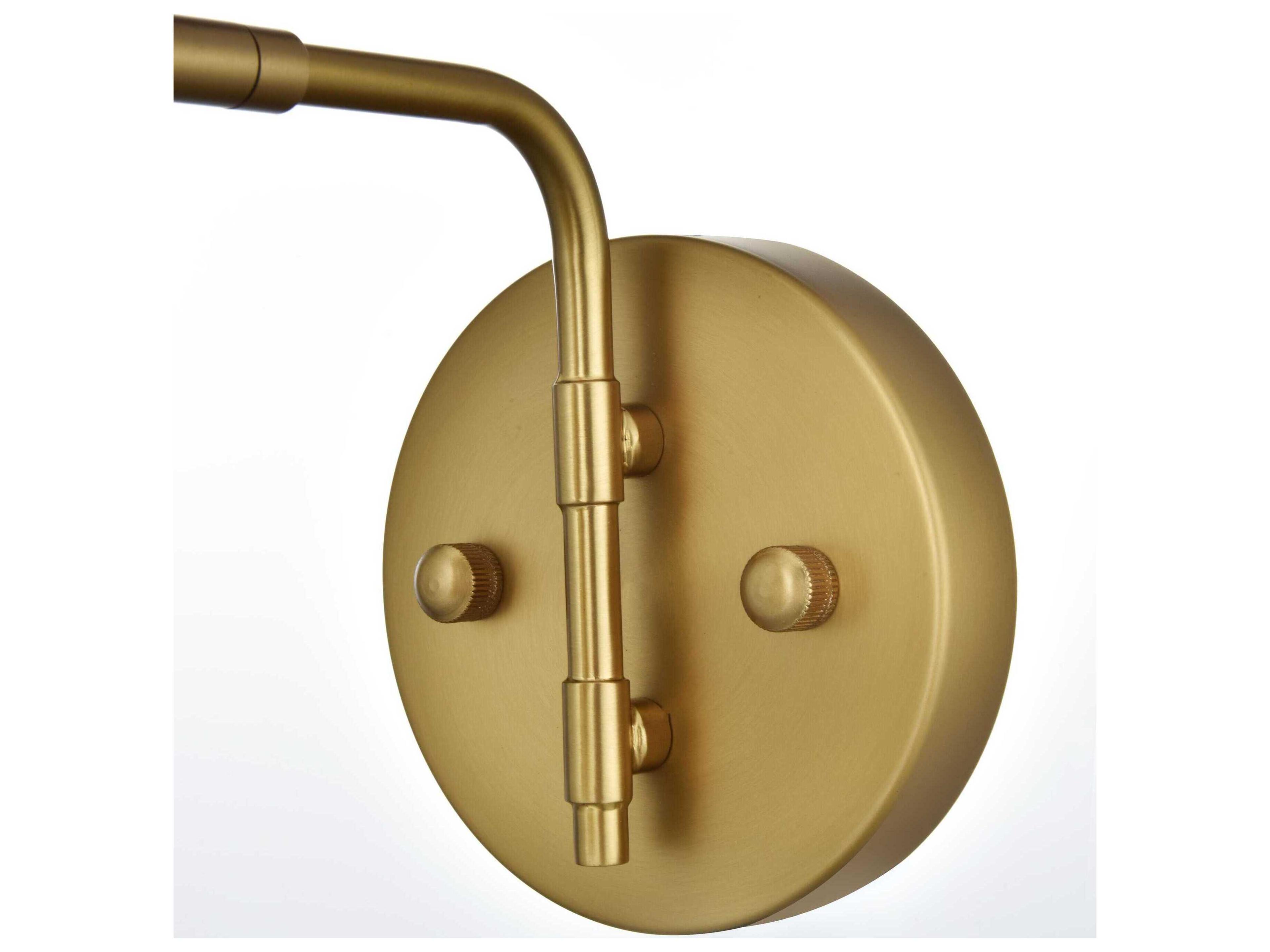 Elegant Lighting Halycon 1-Light Satin Gold Wall Sconce