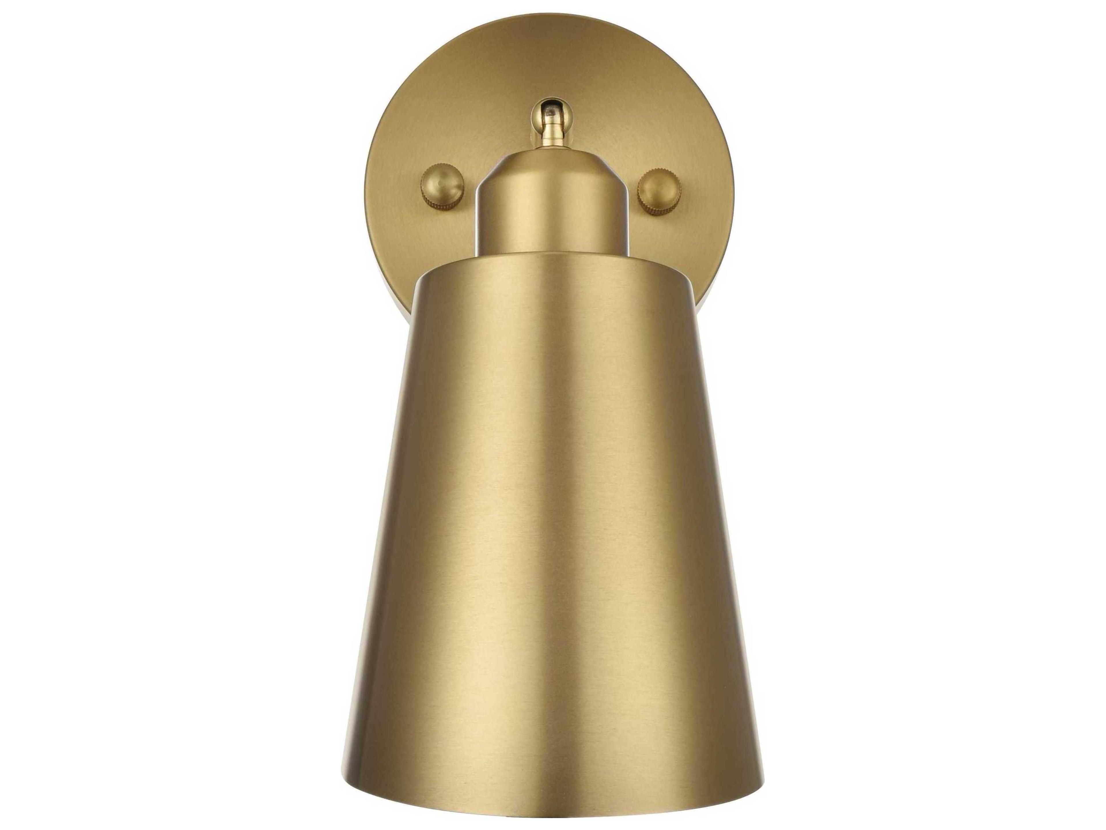 Elegant Lighting Halycon 1-Light Satin Gold Wall Sconce