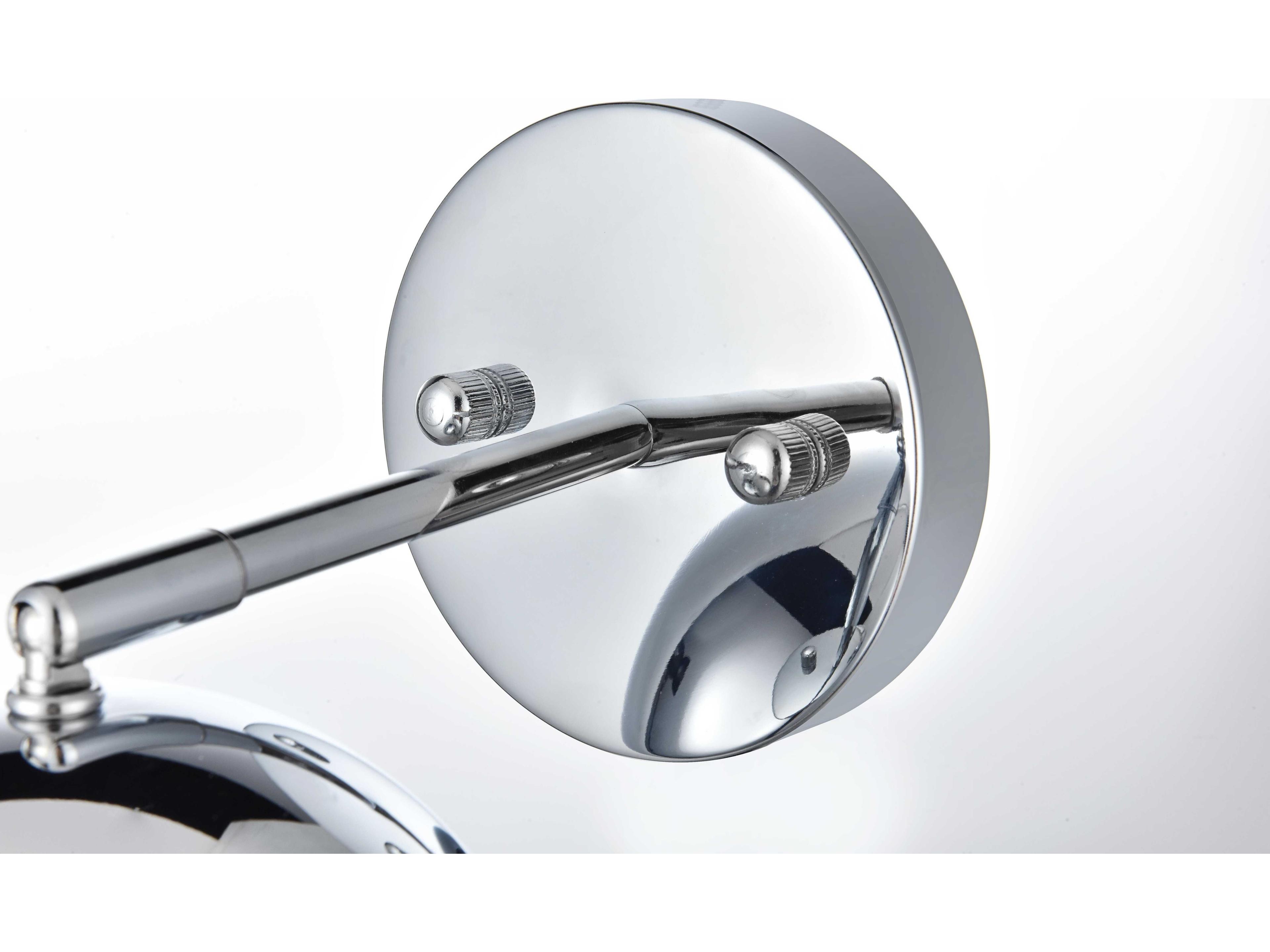 Elegant Lighting Othello 1-Light Chrome Wall Sconce