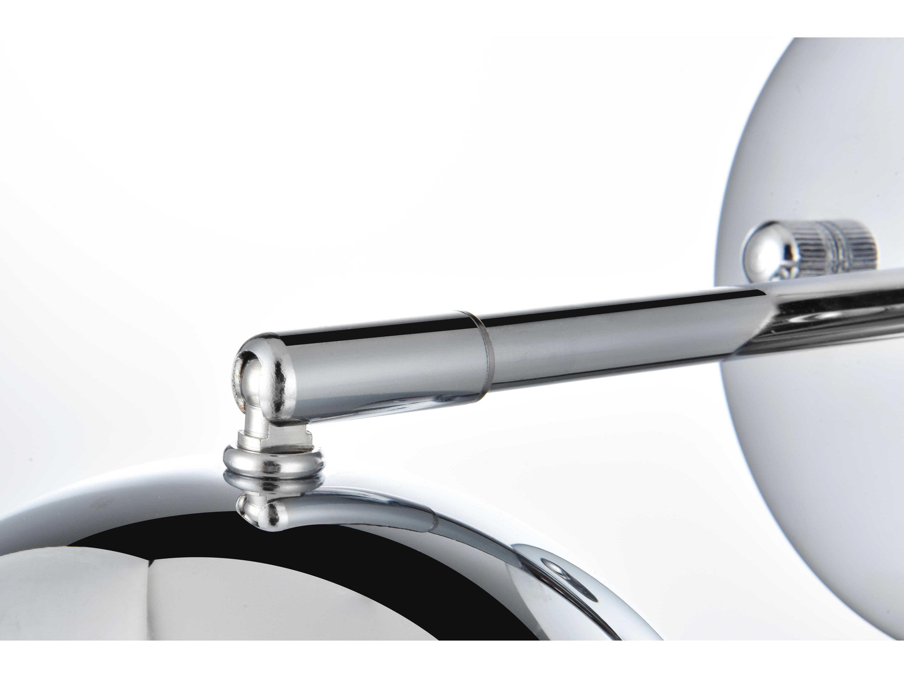 Elegant Lighting Othello 1-Light Chrome Wall Sconce