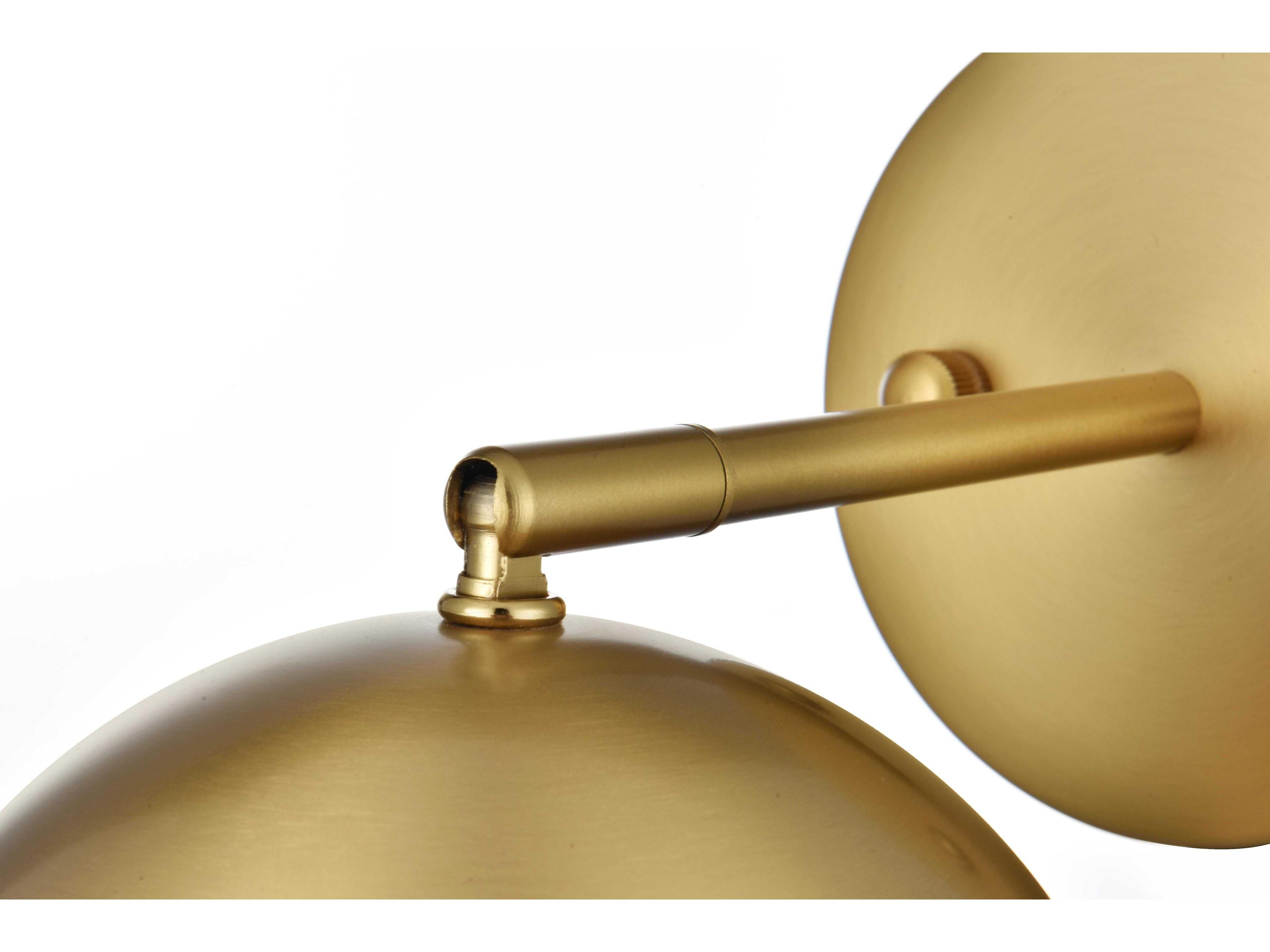 Elegant Lighting Othello 1-Light Satin Gold Wall Sconce