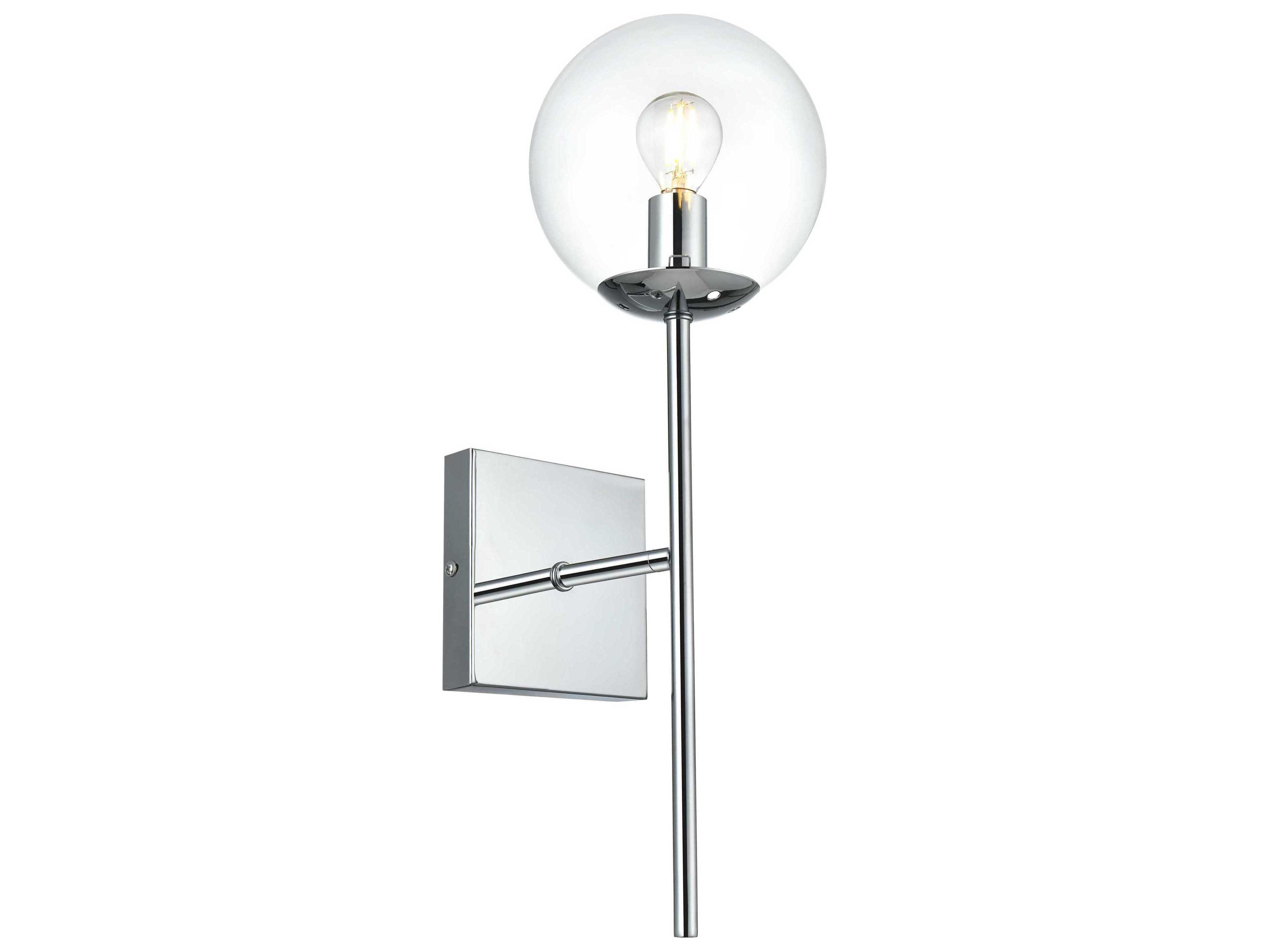 Neri 1-Light Chrome Wall Sconce