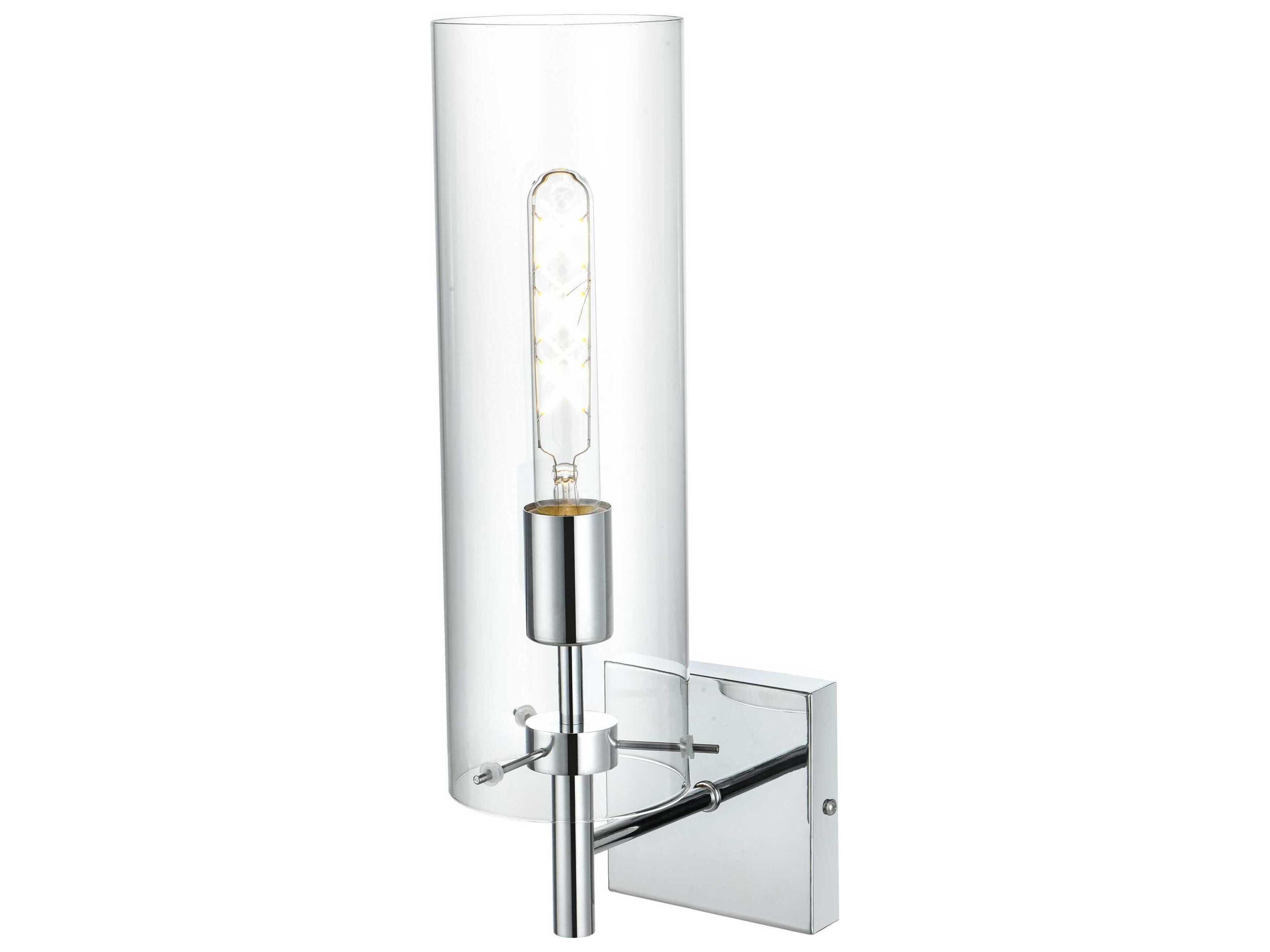 Savant 1-Light Chrome Wall Sconce