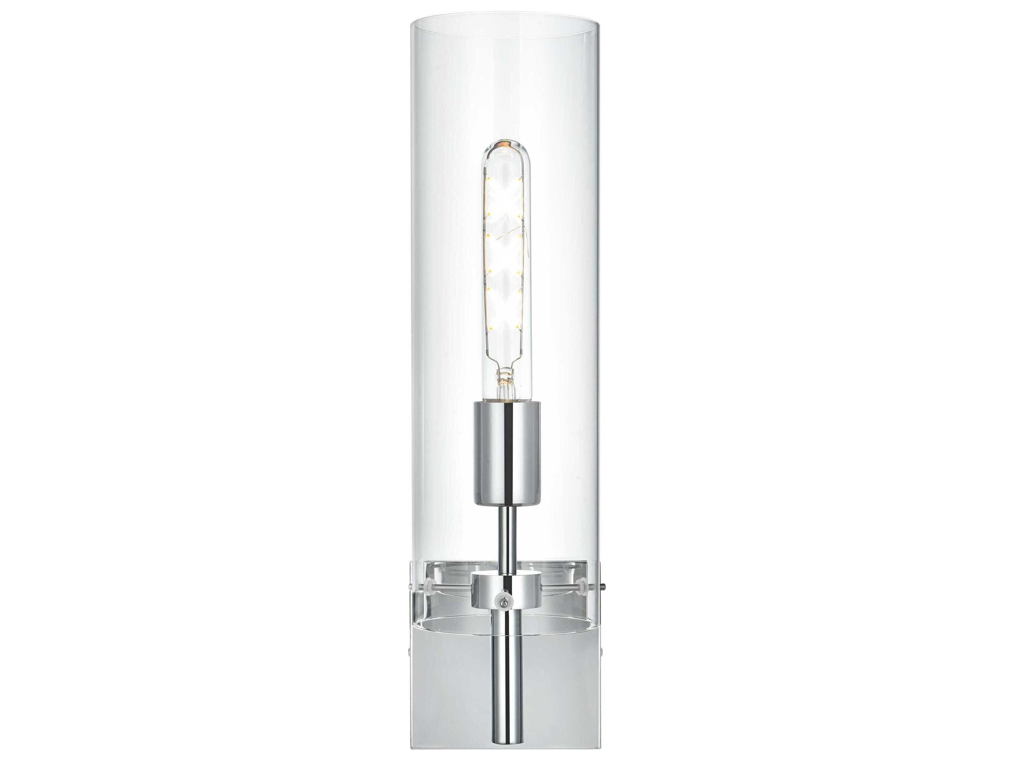 Elegant Lighting Savant 1-Light Chrome Wall Sconce
