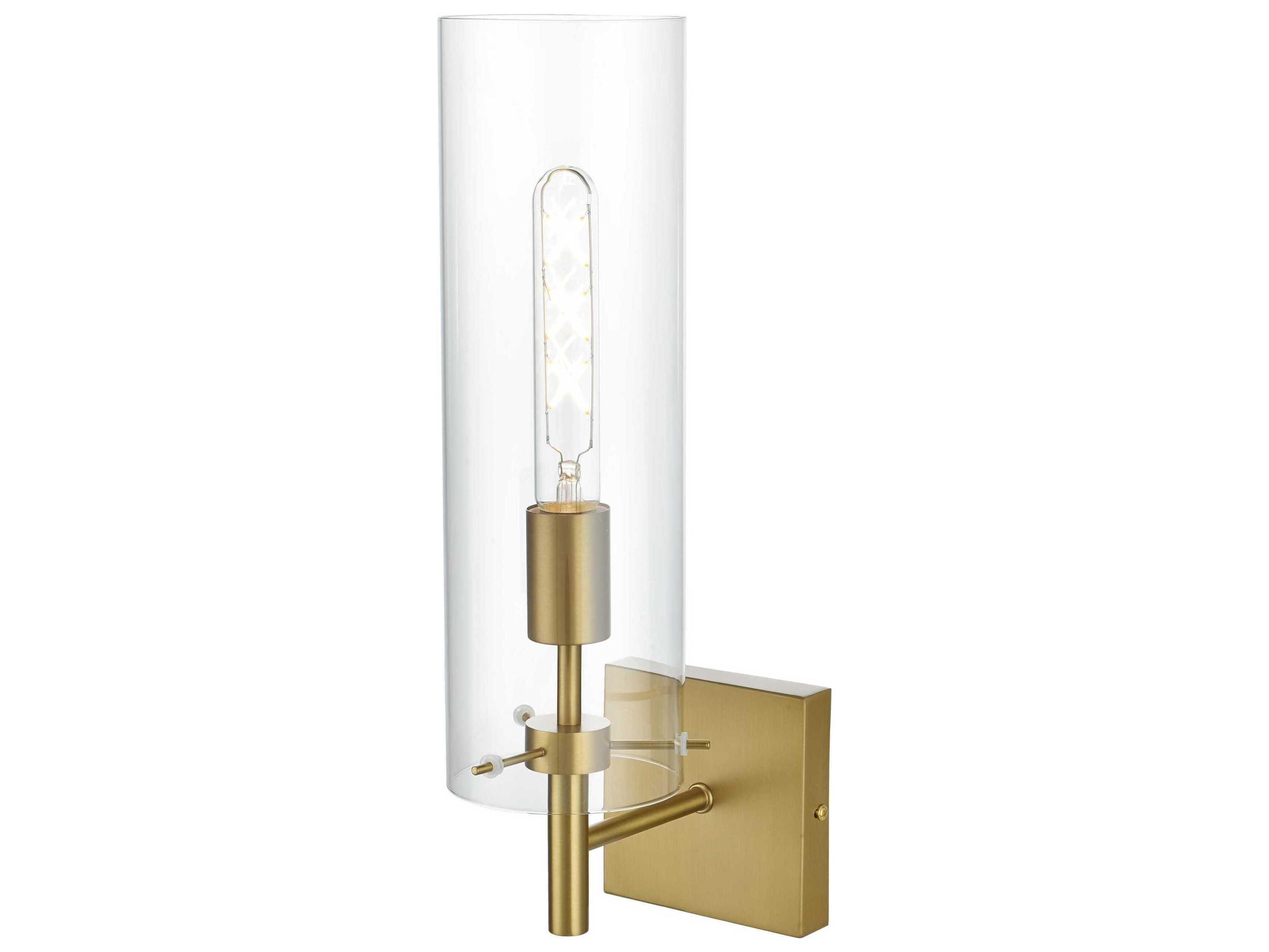 Savant 1-Light Satin Gold Wall Sconce
