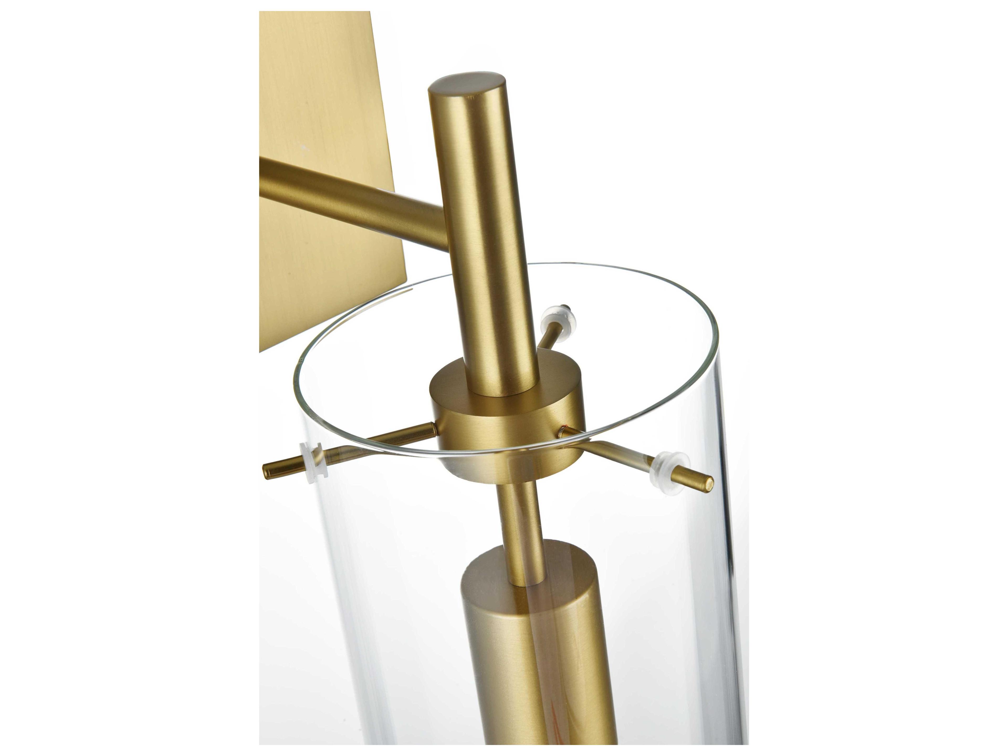 Elegant Lighting Savant 1-Light Satin Gold Wall Sconce