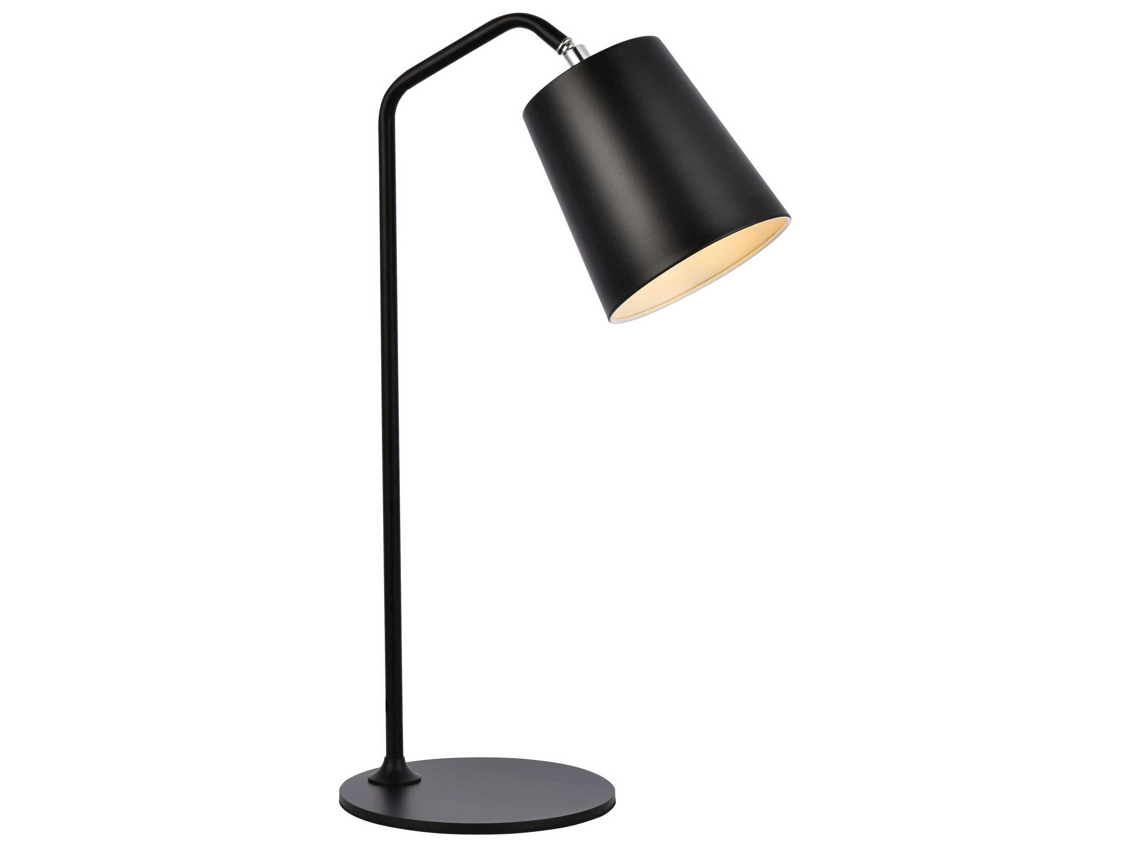Leroy Black Desk Lamp