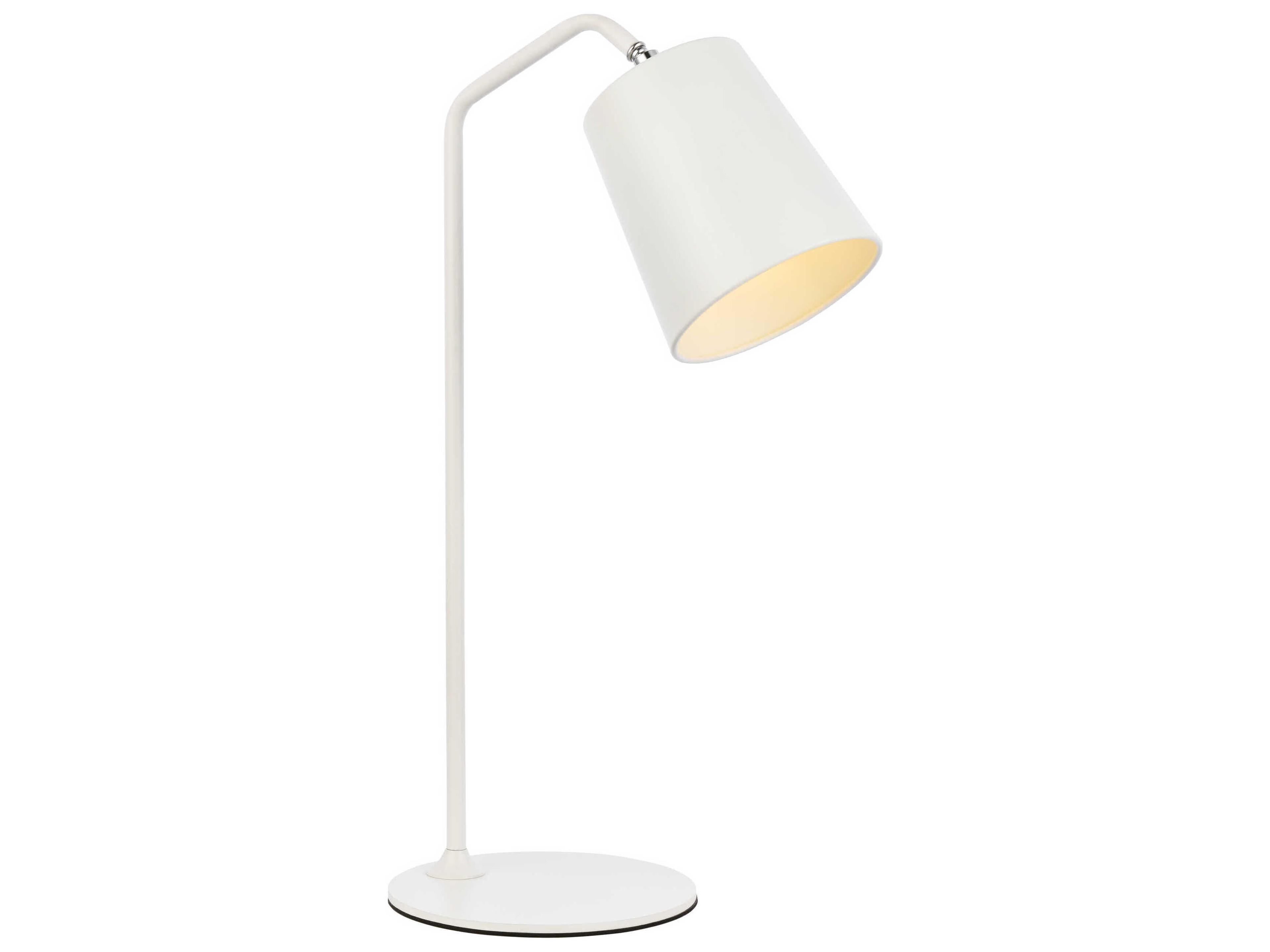 Leroy White Desk Lamp