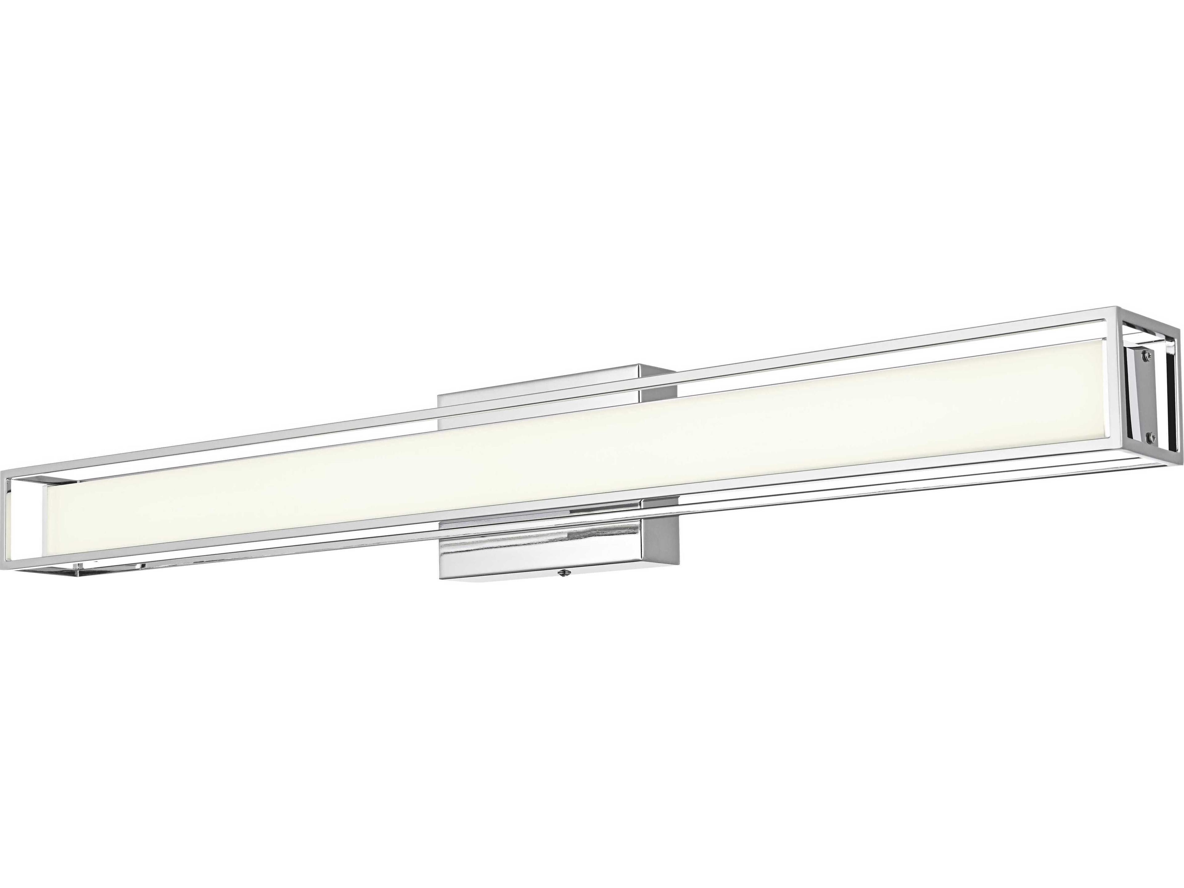 Elegant Lighting Aden 1-Light Chrome Vanity Light