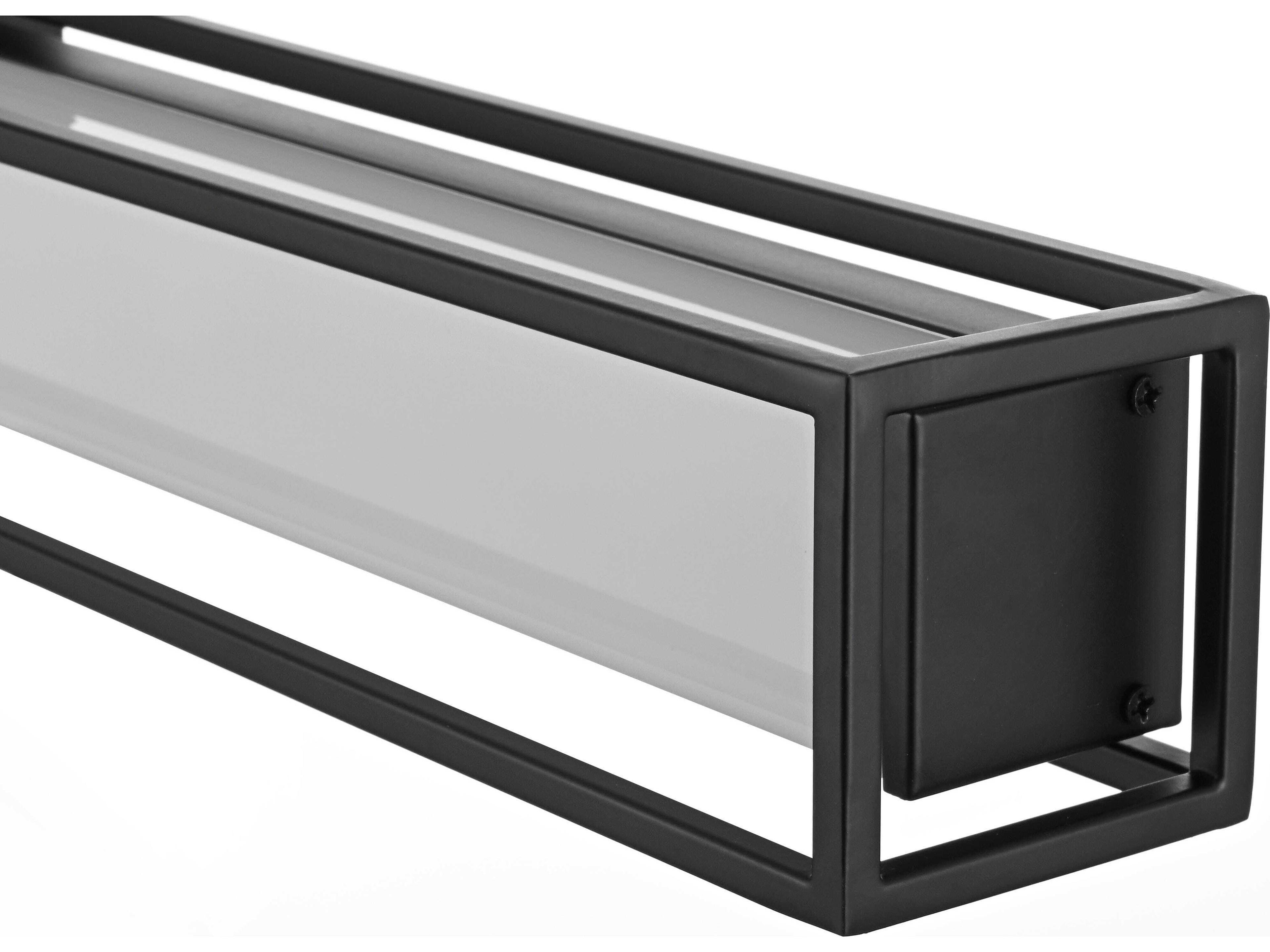 Elegant Lighting Aden 1-Light Black Vanity Light