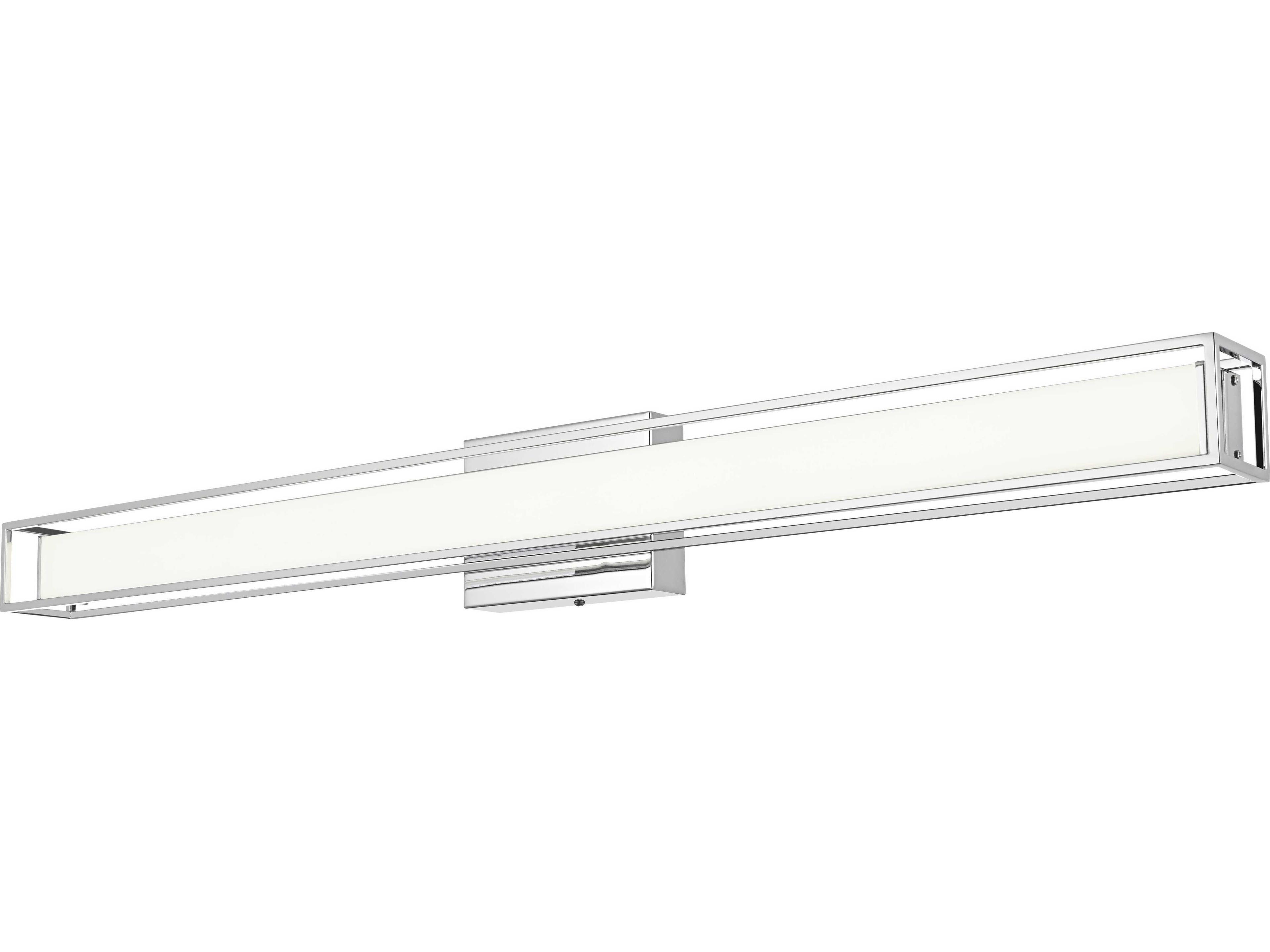 Elegant Lighting Aden 1-Light Chrome Vanity Light