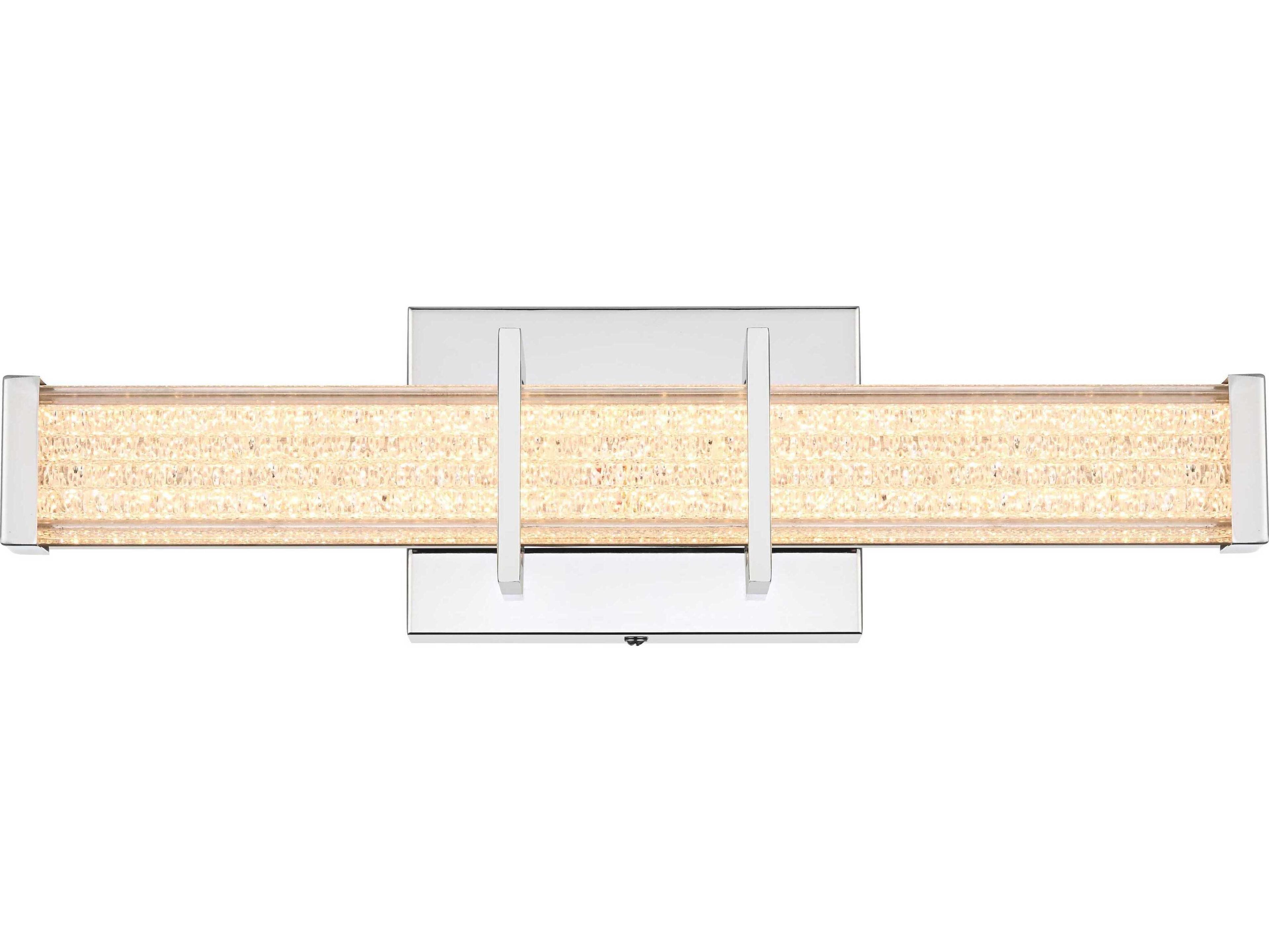 Ivaan 1-Light Chrome Vanity Light