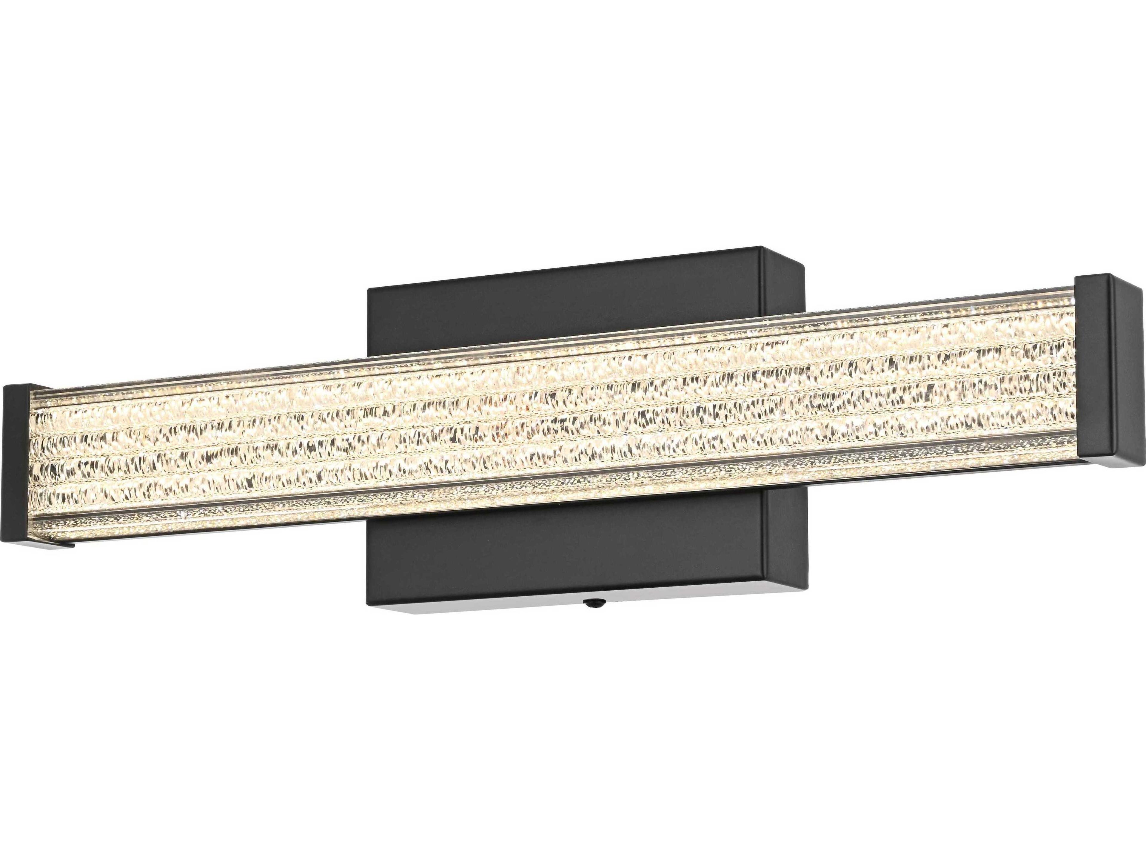 Elegant Lighting Jaxx 1-Light Black Vanity Light