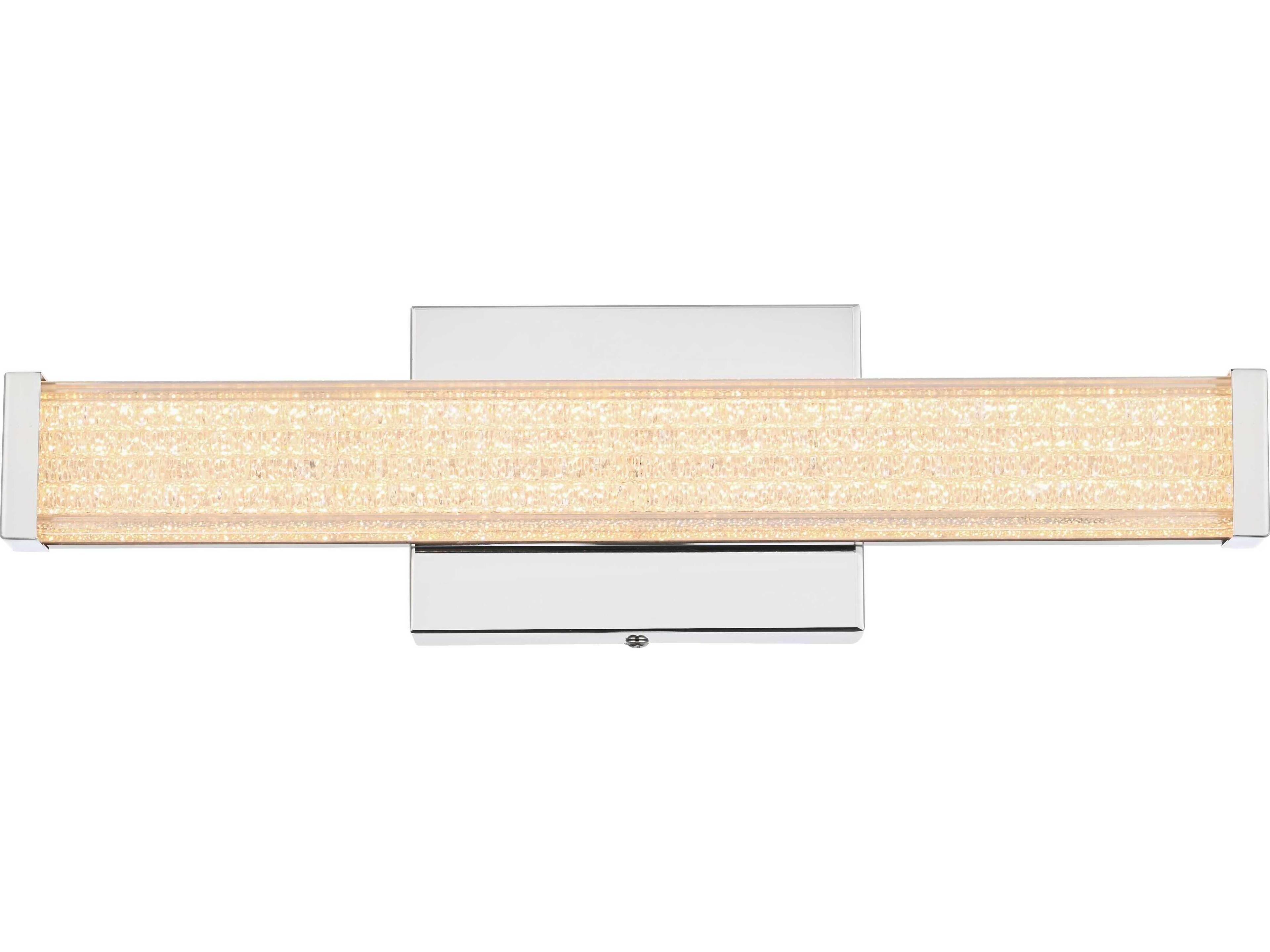 Jaxx 1-Light Chrome Vanity Light