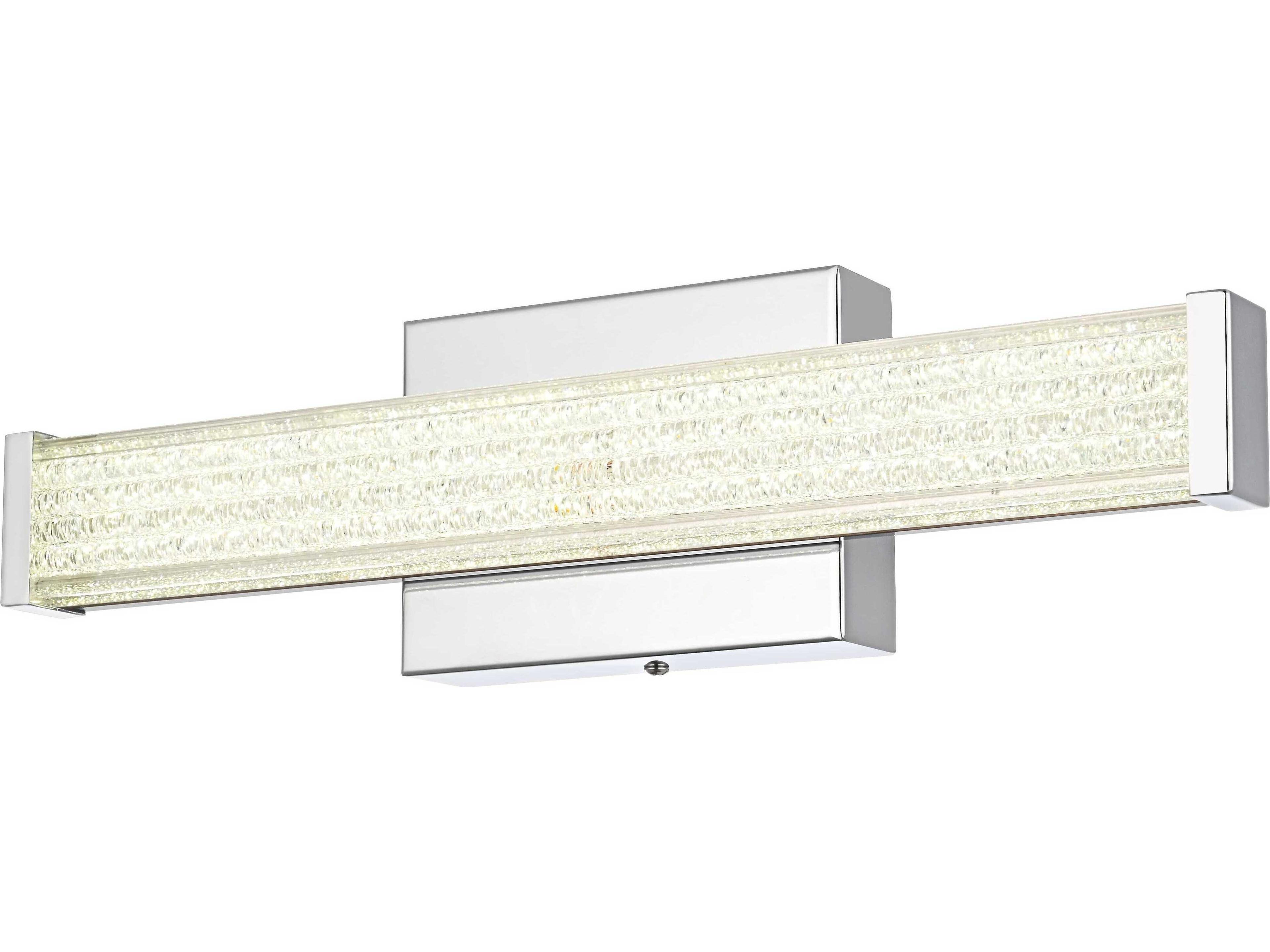Elegant Lighting Jaxx 1-Light Chrome Vanity Light