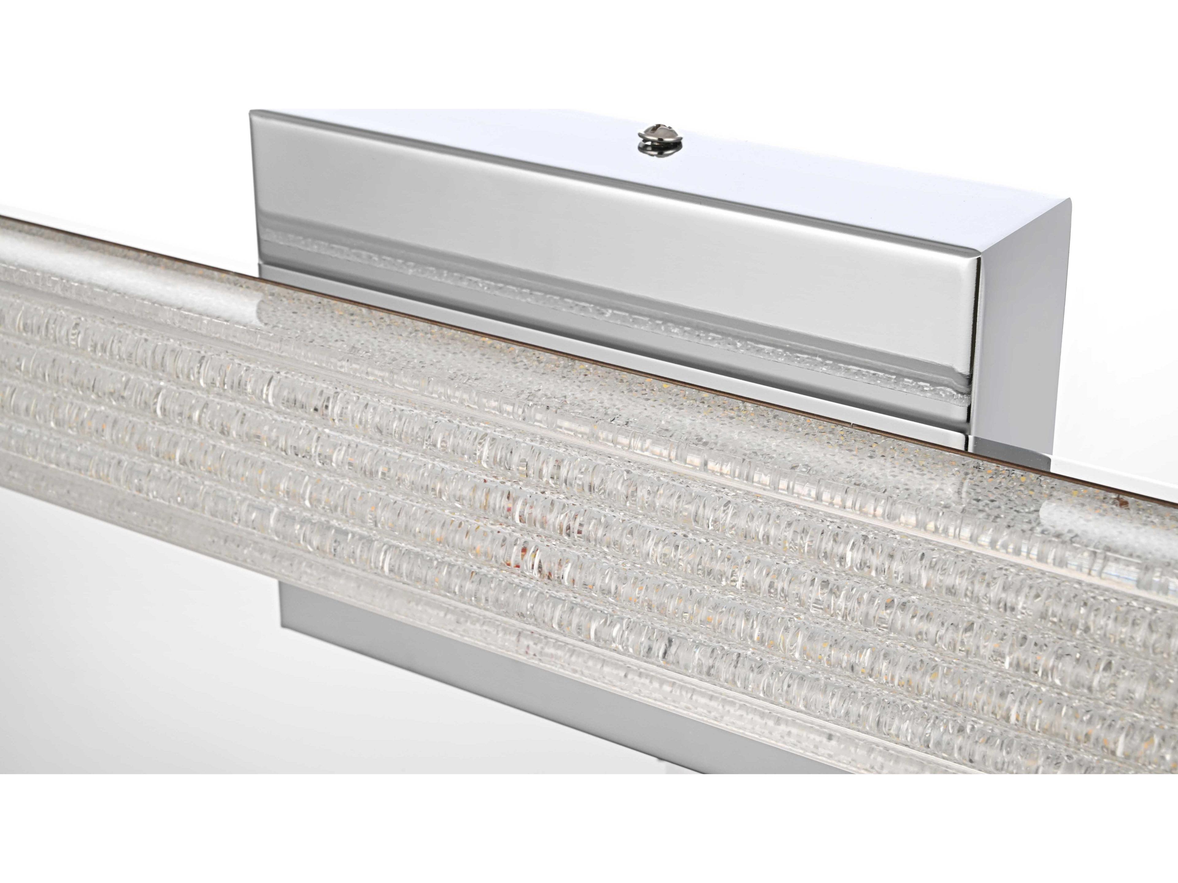 Elegant Lighting Jaxx 1-Light Chrome Vanity Light