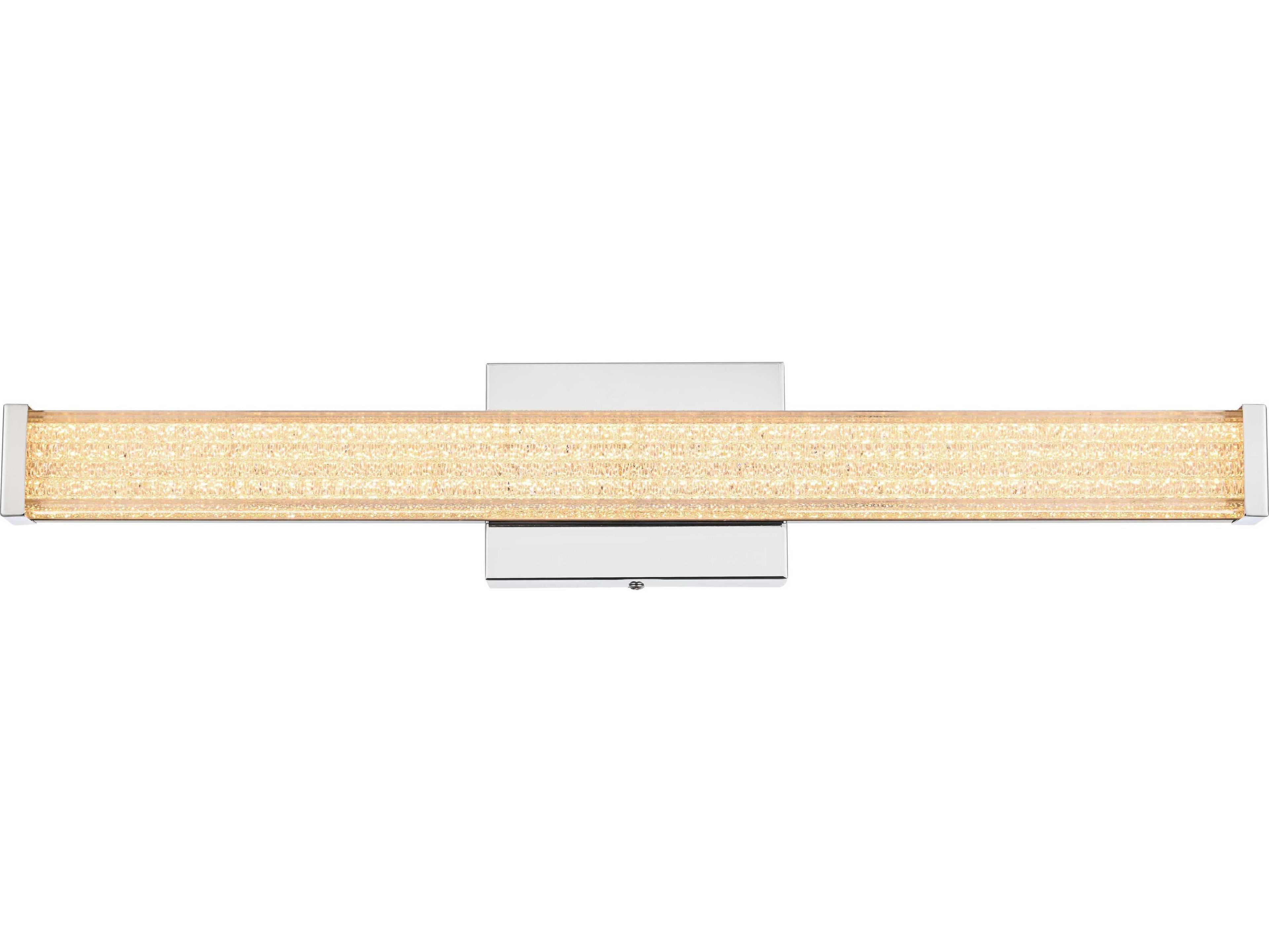 Jaxx 1-Light Chrome Vanity Light