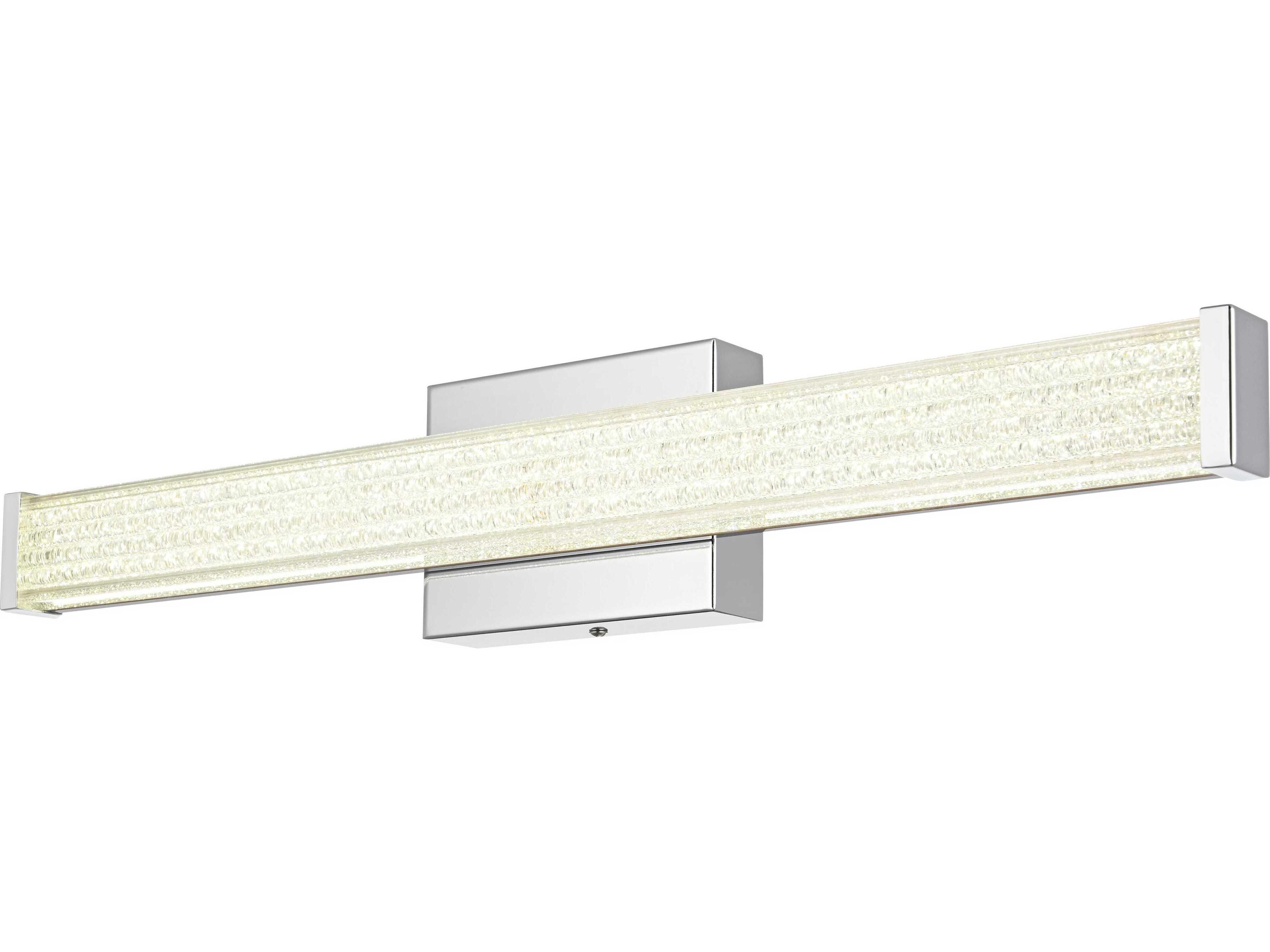Elegant Lighting Jaxx 1-Light Chrome Vanity Light