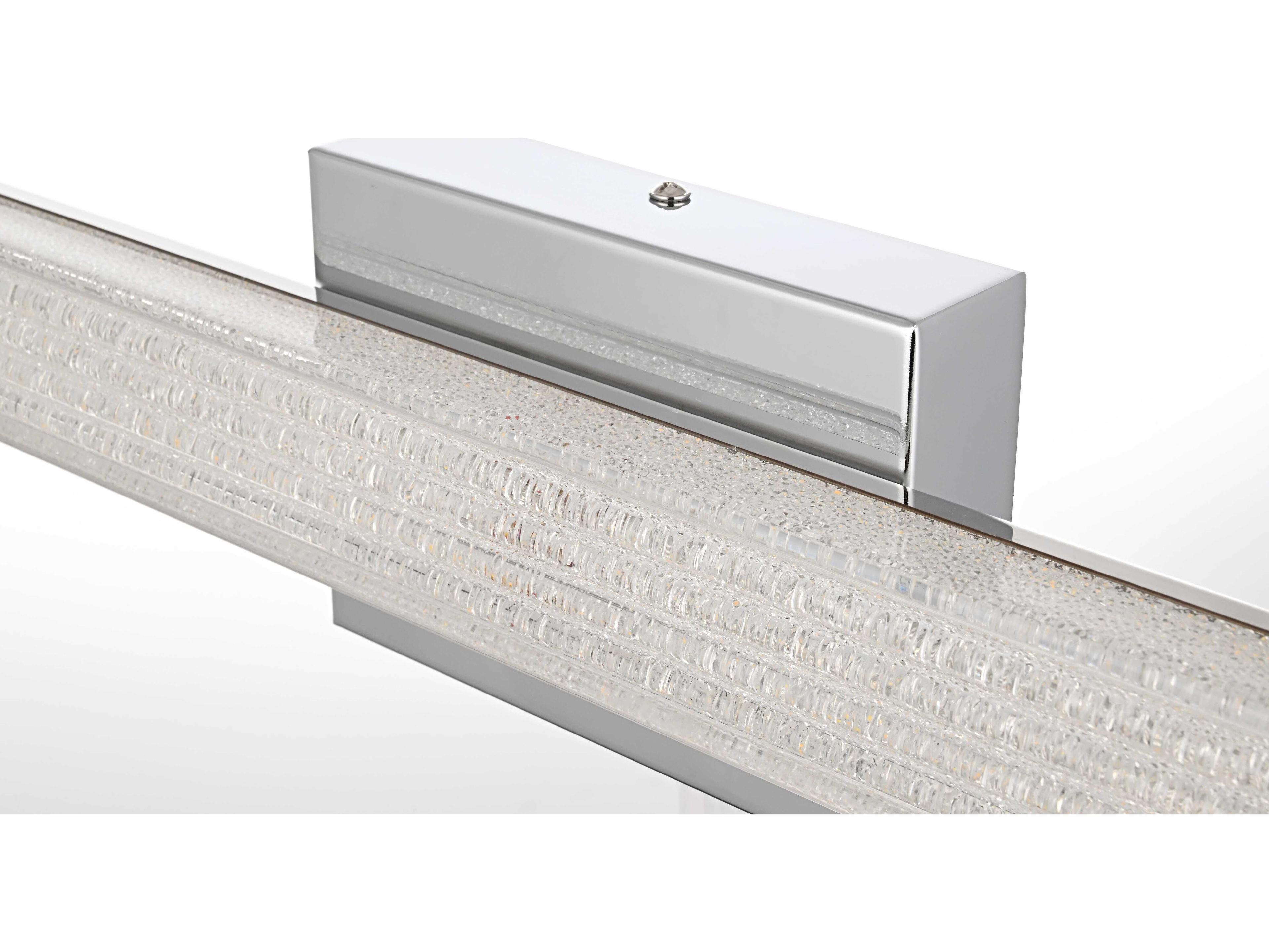 Elegant Lighting Jaxx 1-Light Chrome Vanity Light