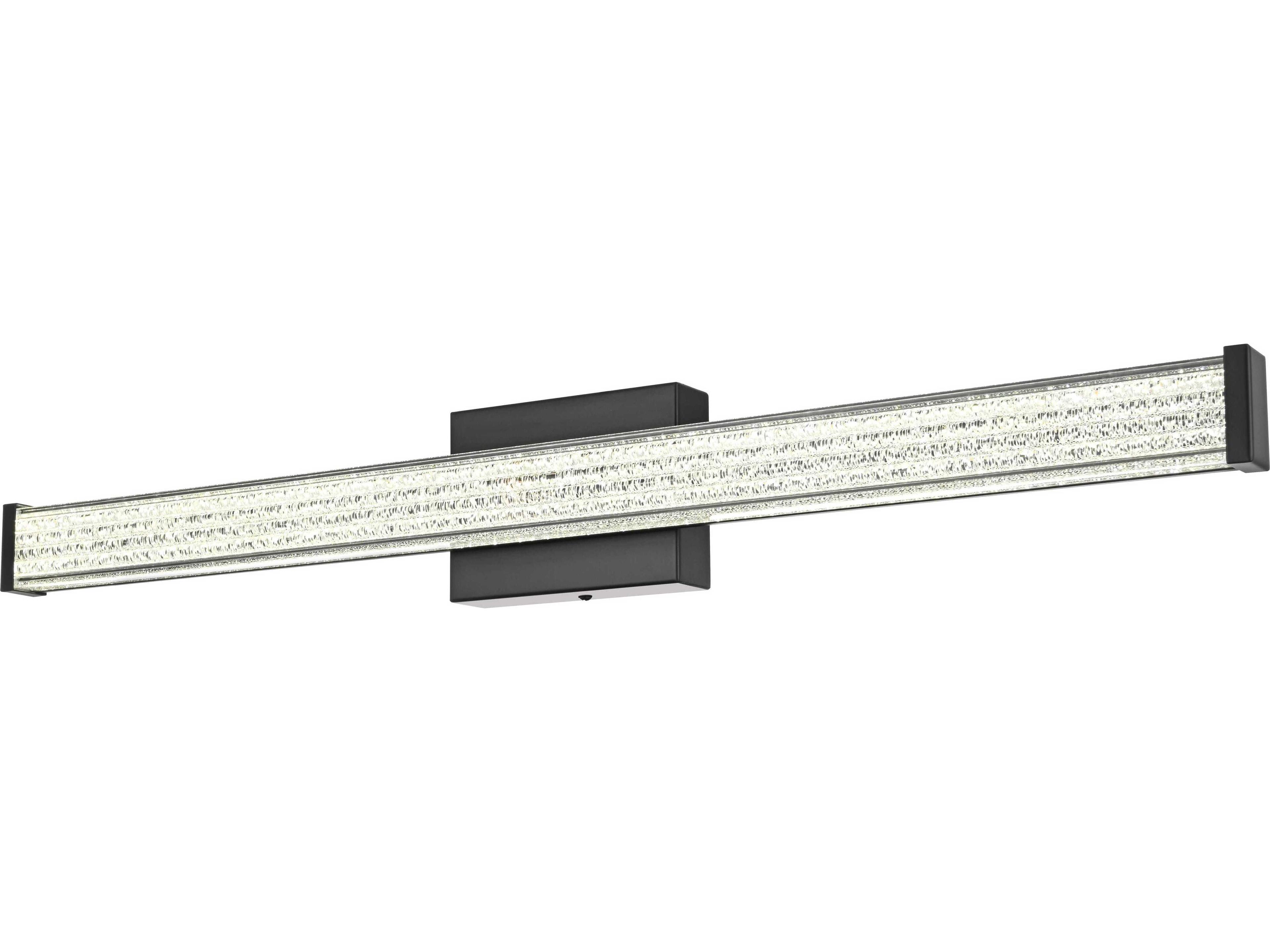 Elegant Lighting Jaxx 1-Light Black Vanity Light