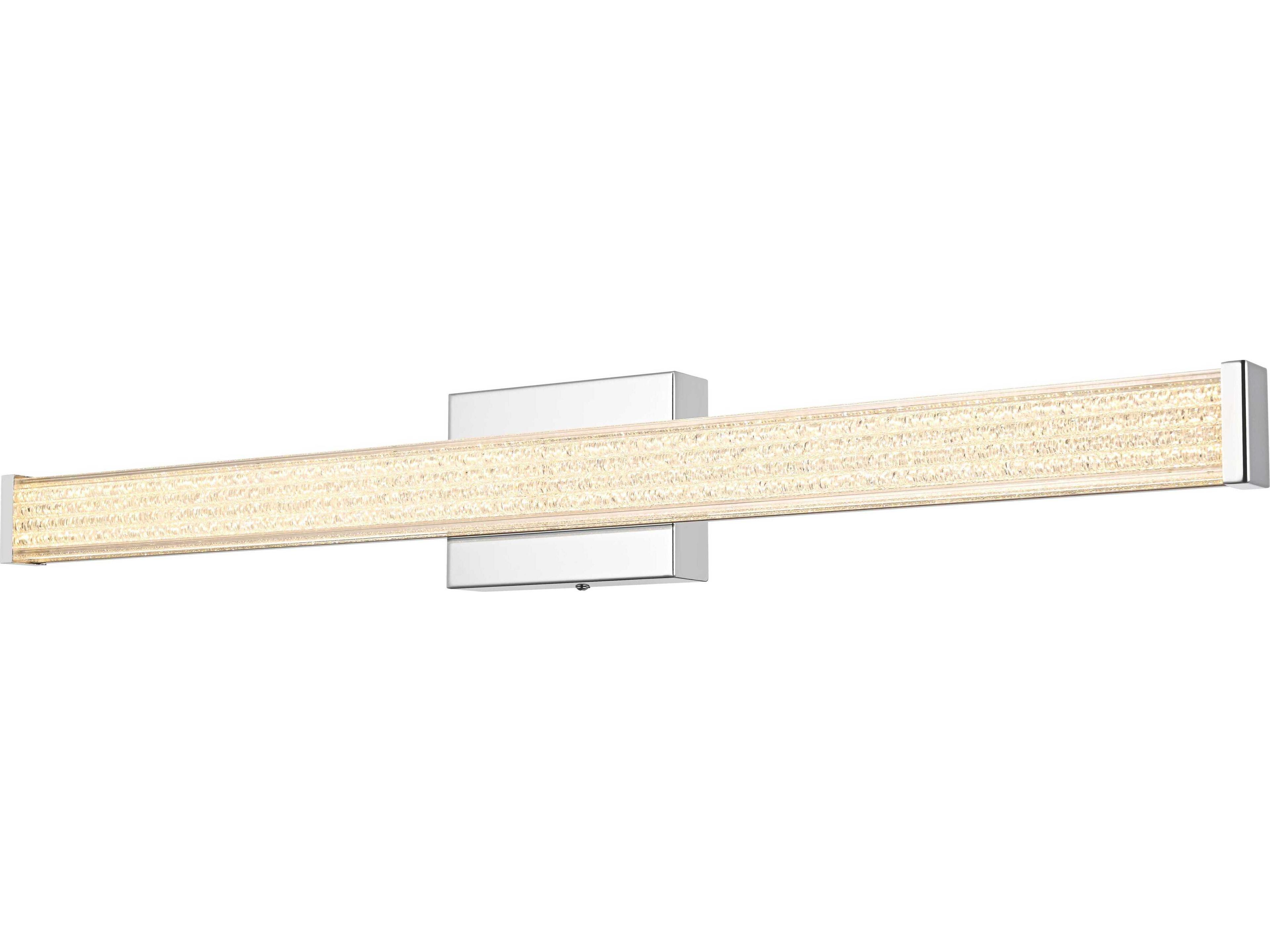 Elegant Lighting Jaxx 1-Light Chrome Vanity Light