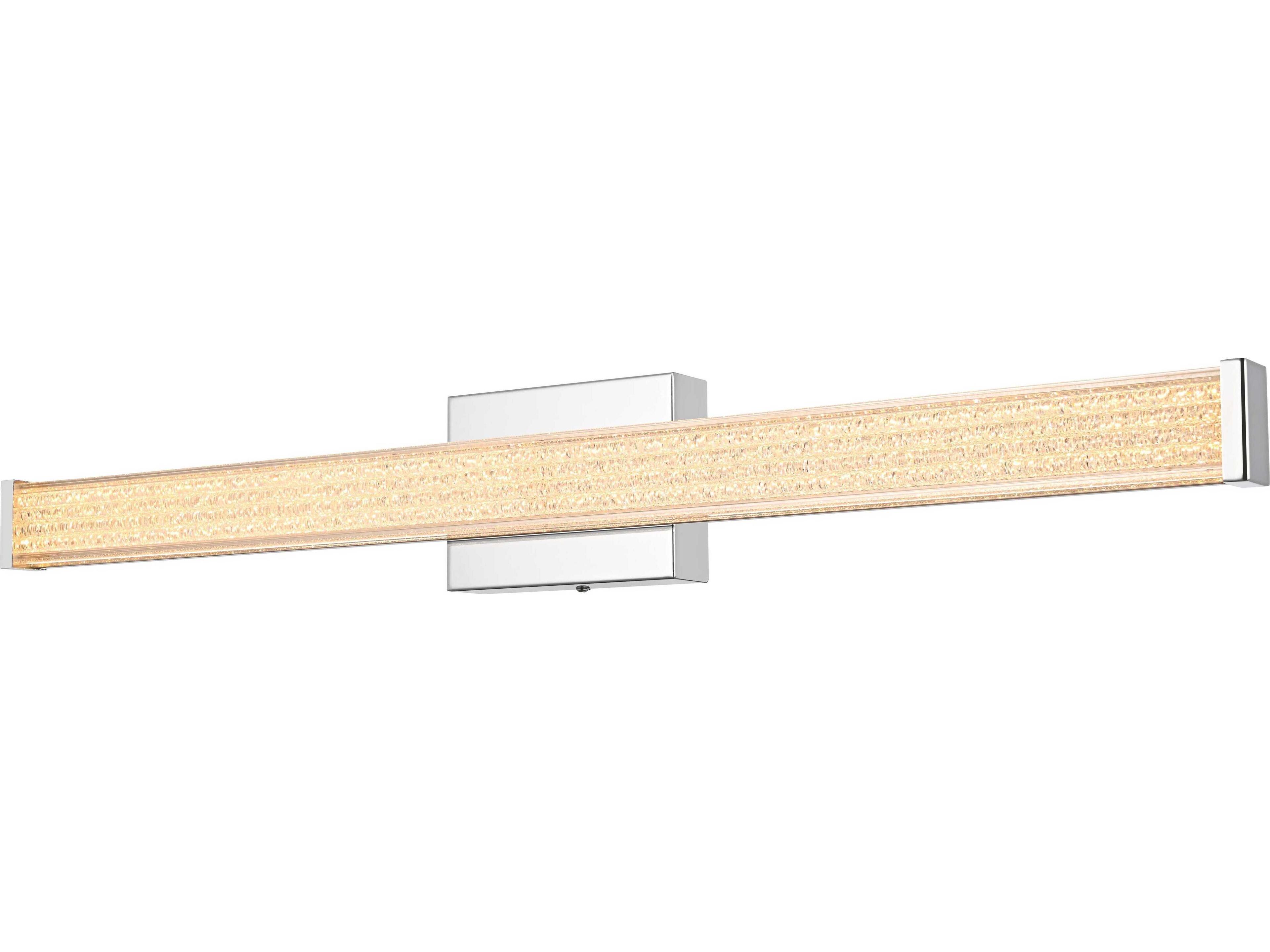 Elegant Lighting Jaxx 1-Light Chrome Vanity Light