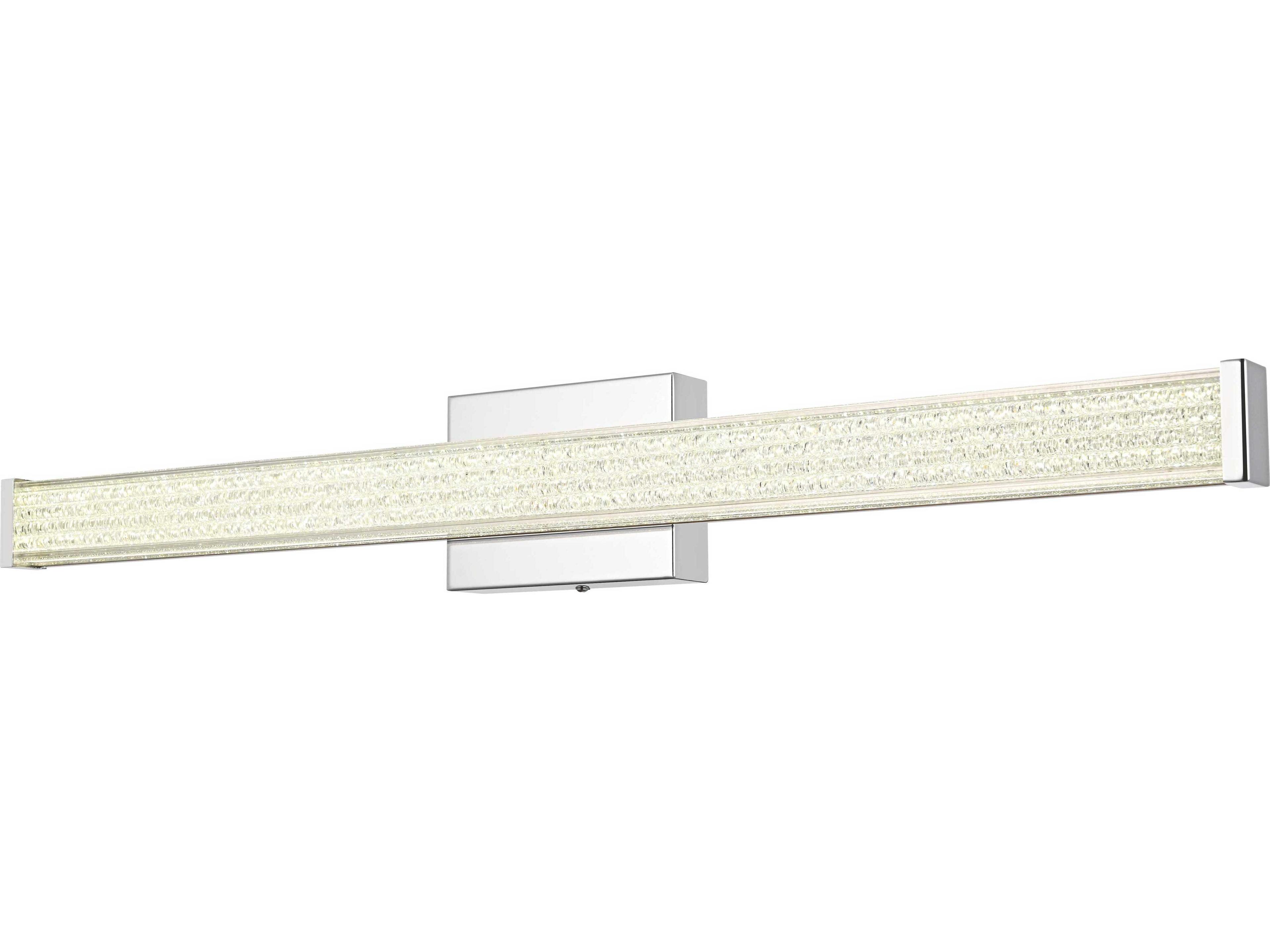 Elegant Lighting Jaxx 1-Light Chrome Vanity Light