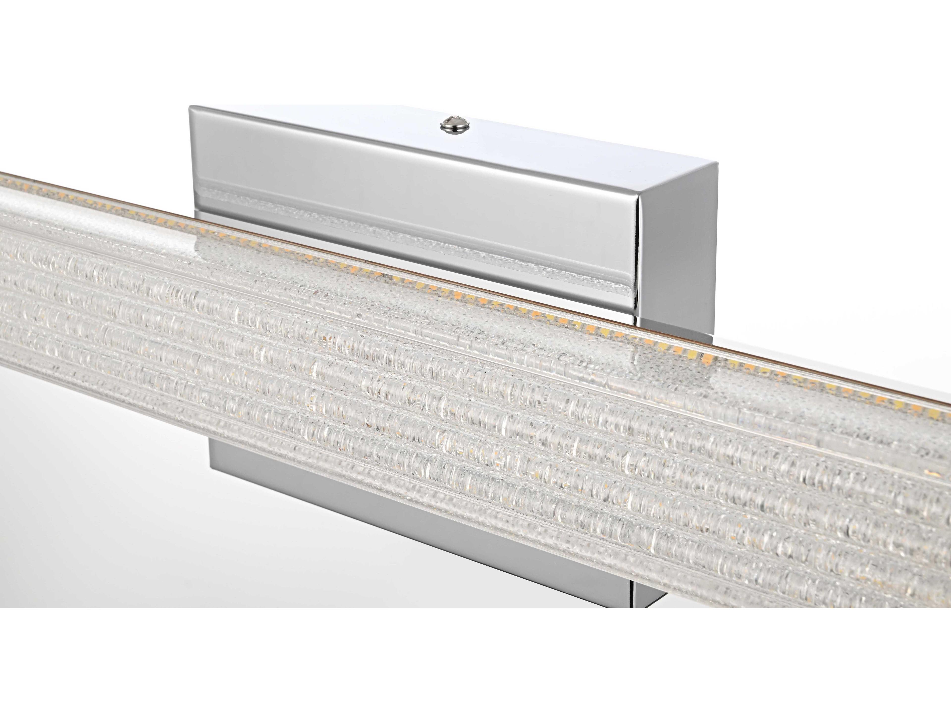 Elegant Lighting Jaxx 1-Light Chrome Vanity Light