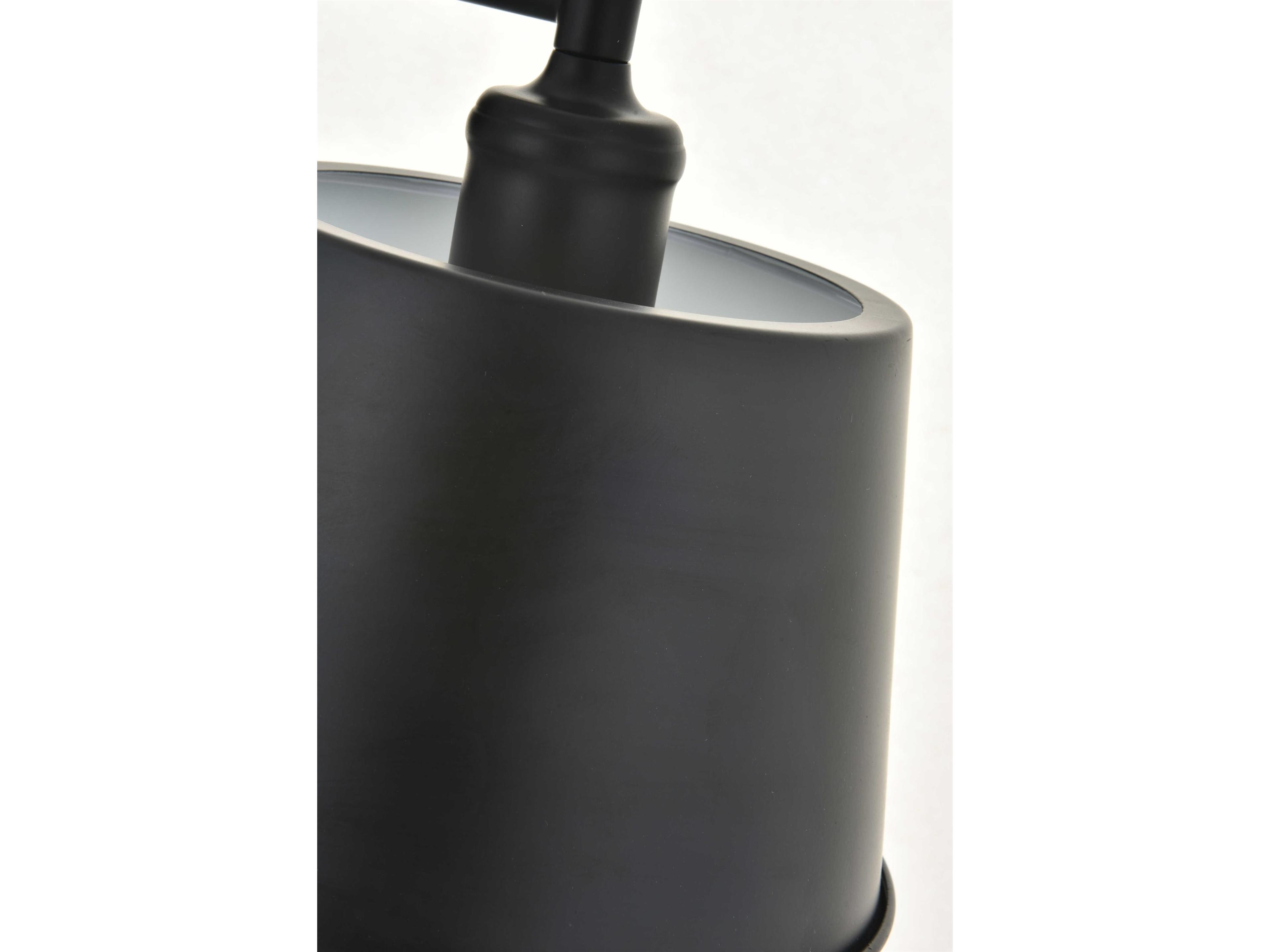 Elegant Lighting Nota 1-Light Black Wall Sconce
