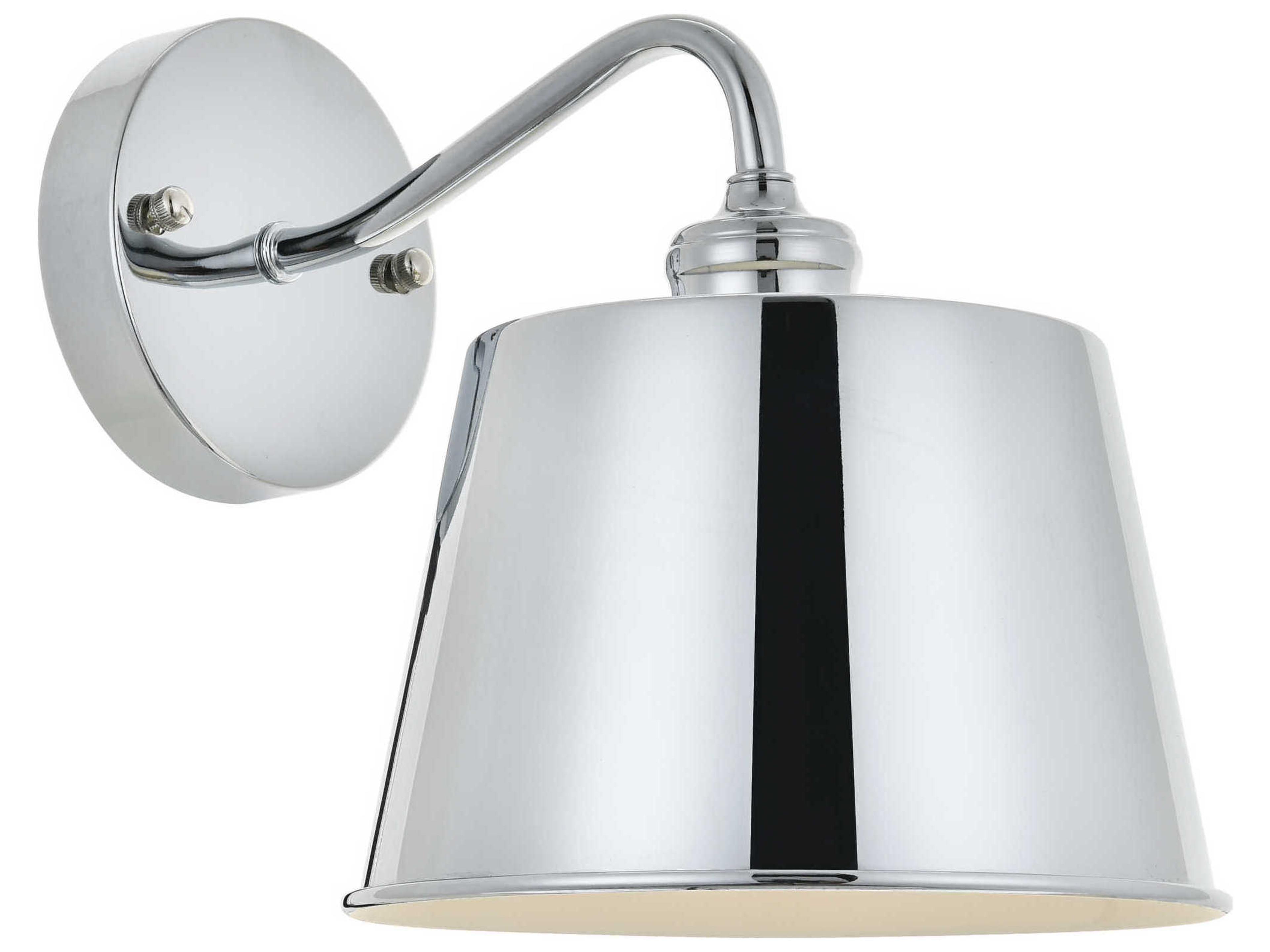 Elegant Lighting Nota 1-Light Black Wall Sconce