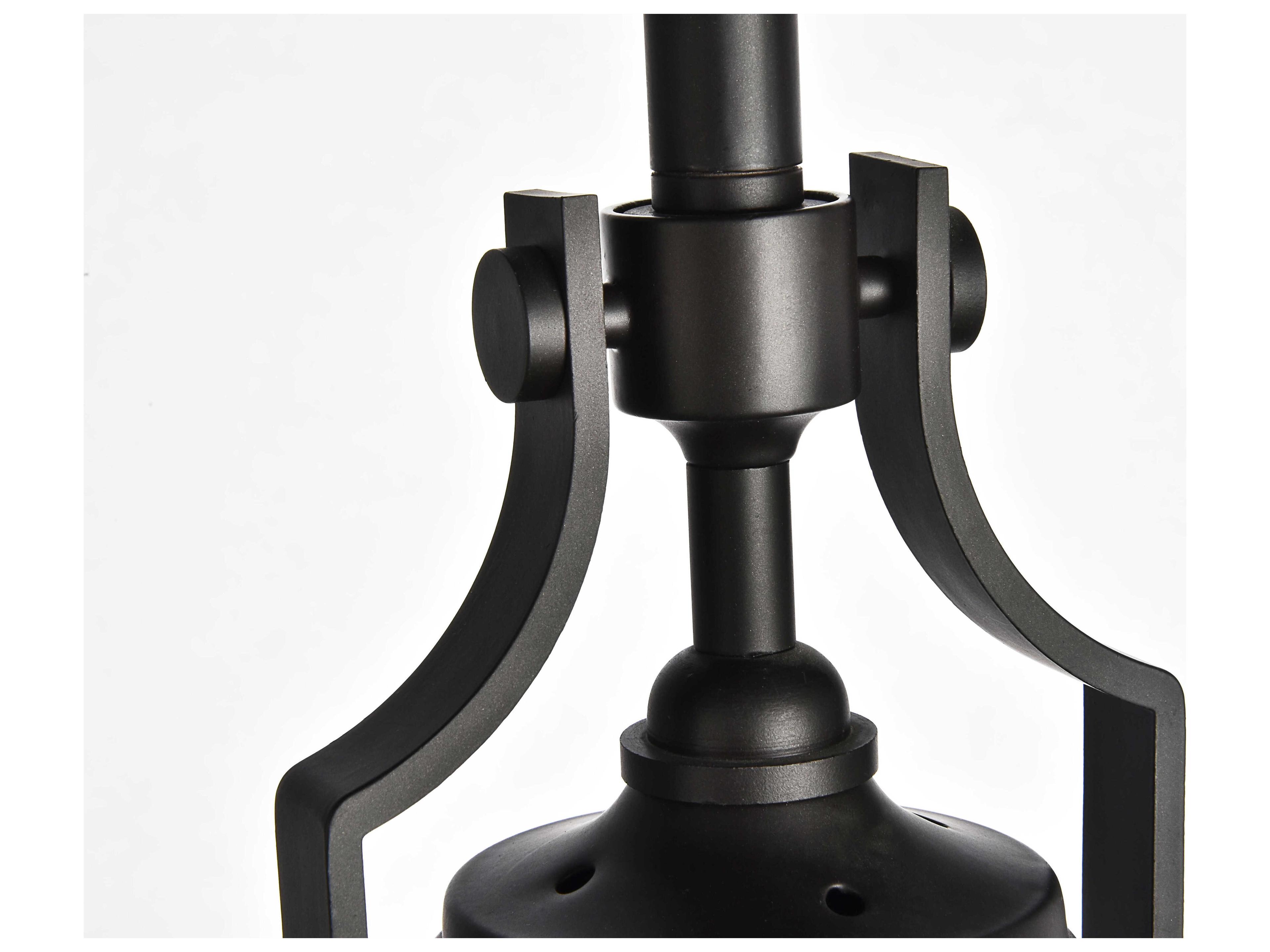 Elegant Lighting Eamon 1-Light Oil Rubbed Bronze Dome Pendant