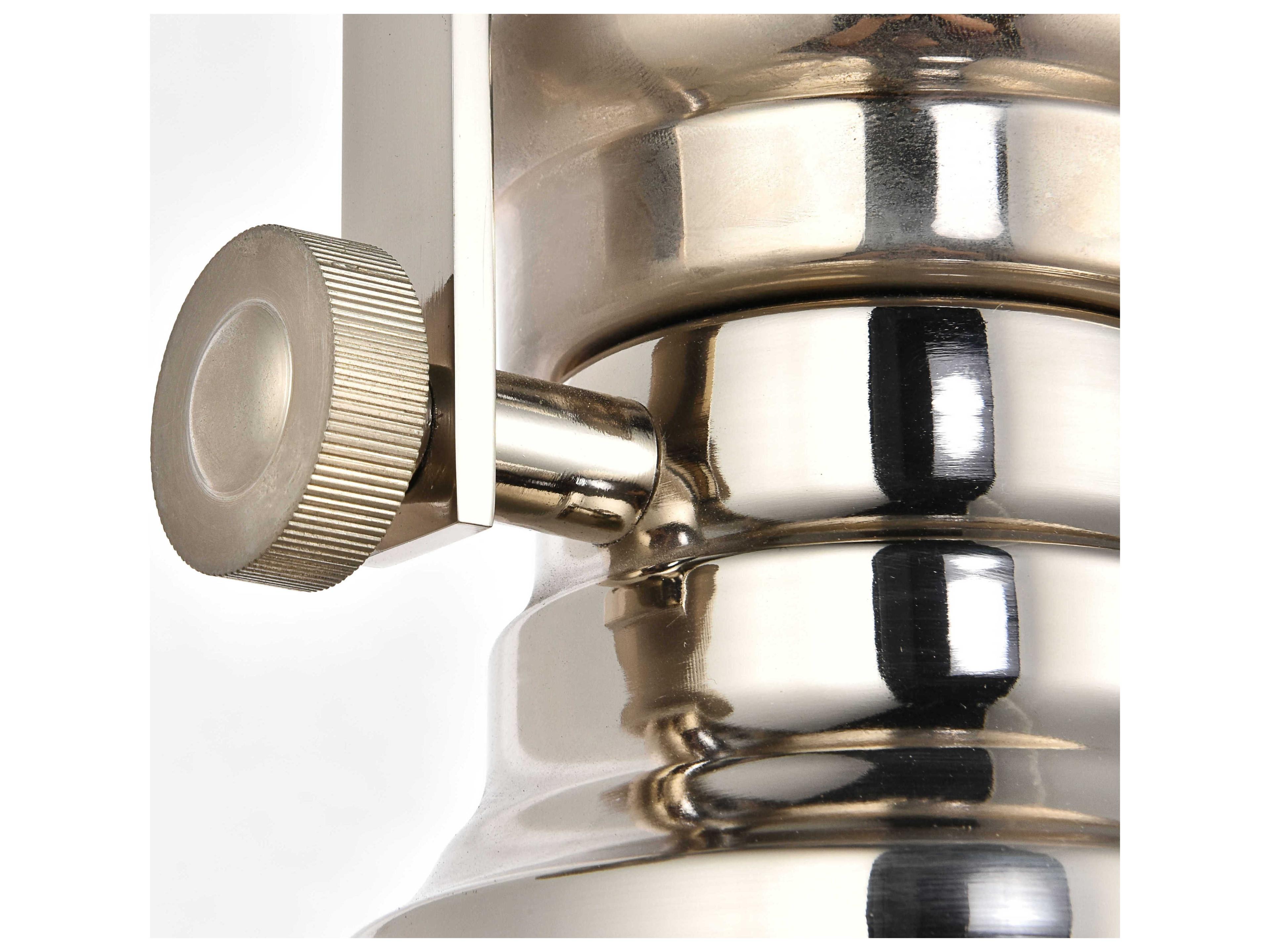 Elegant Lighting Eamon 1-Light Polished Nickel Dome Pendant