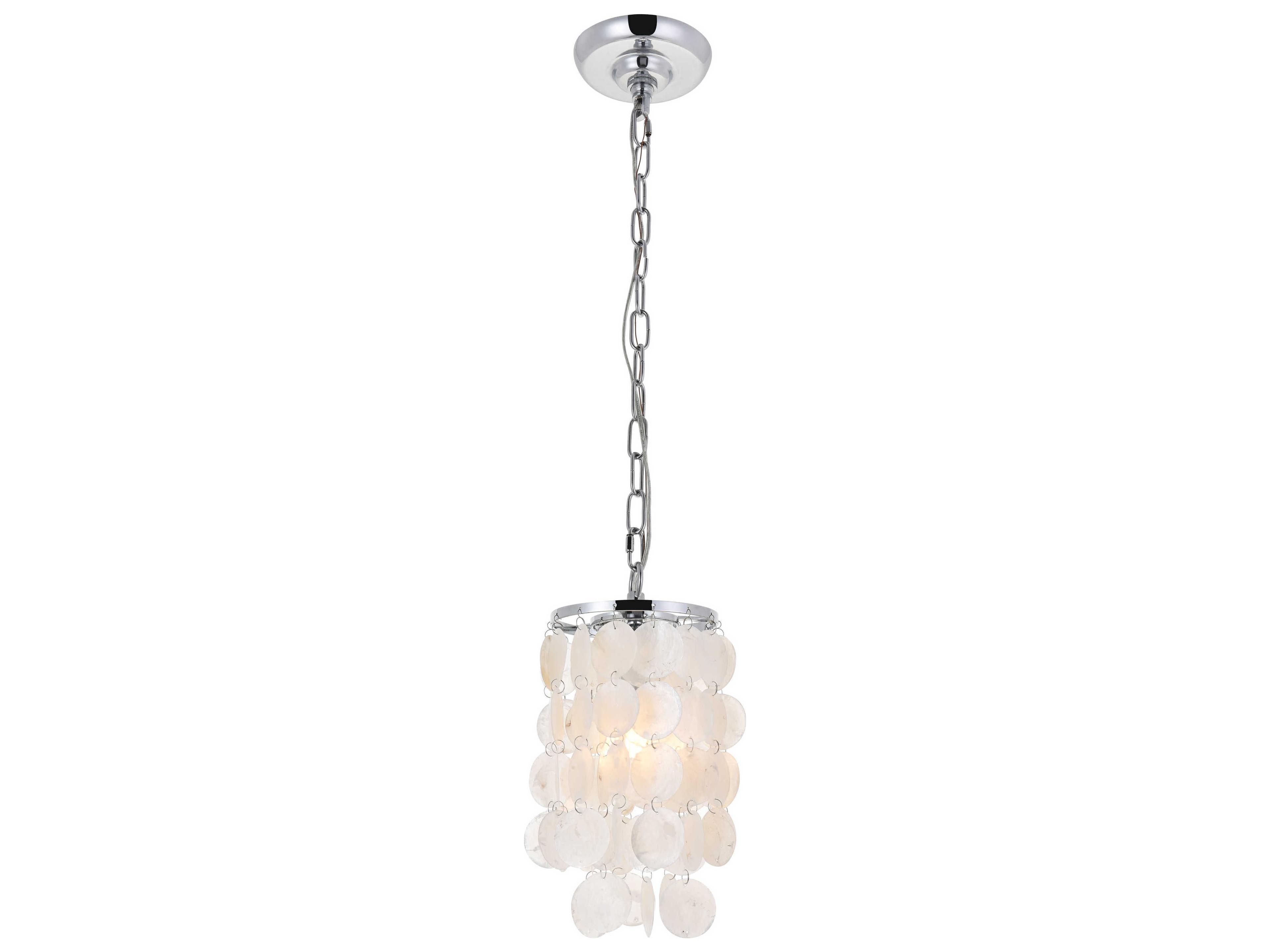 Selene 1-Light Brass Mini Pendant