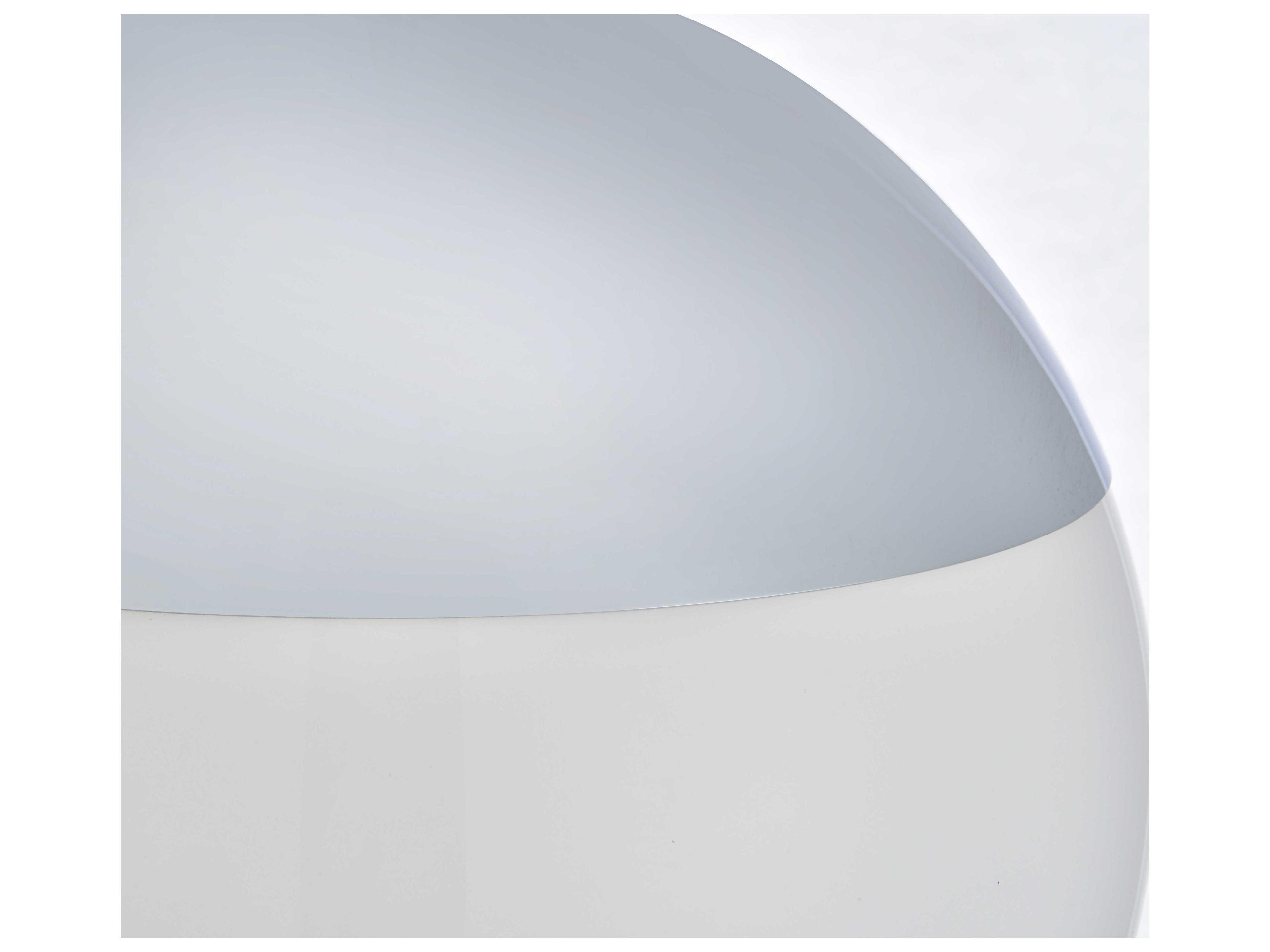 Elegant Lighting Eclipse 1-Light Chrome Glass Globe Mini Pendant